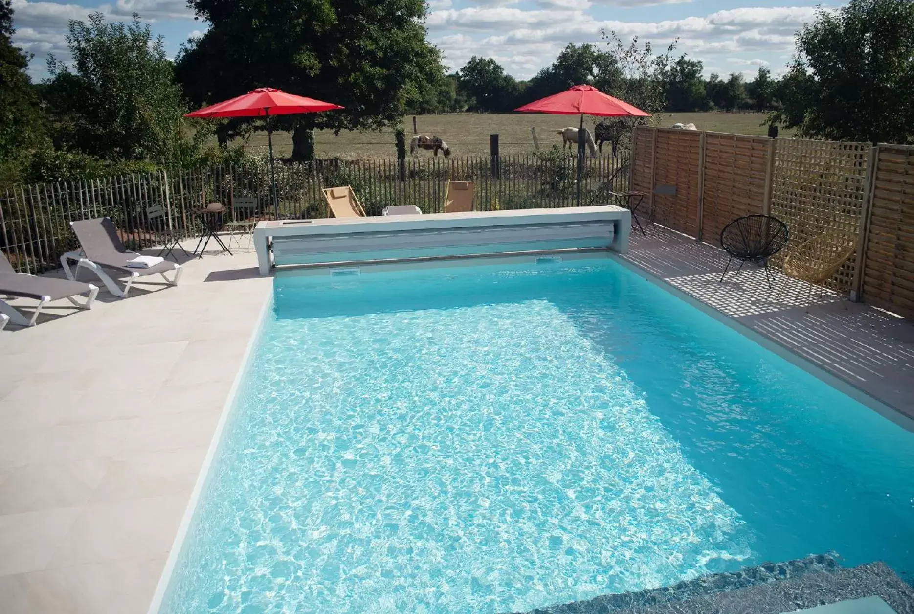 Swimming Pool in Le jardin des 4 saisons