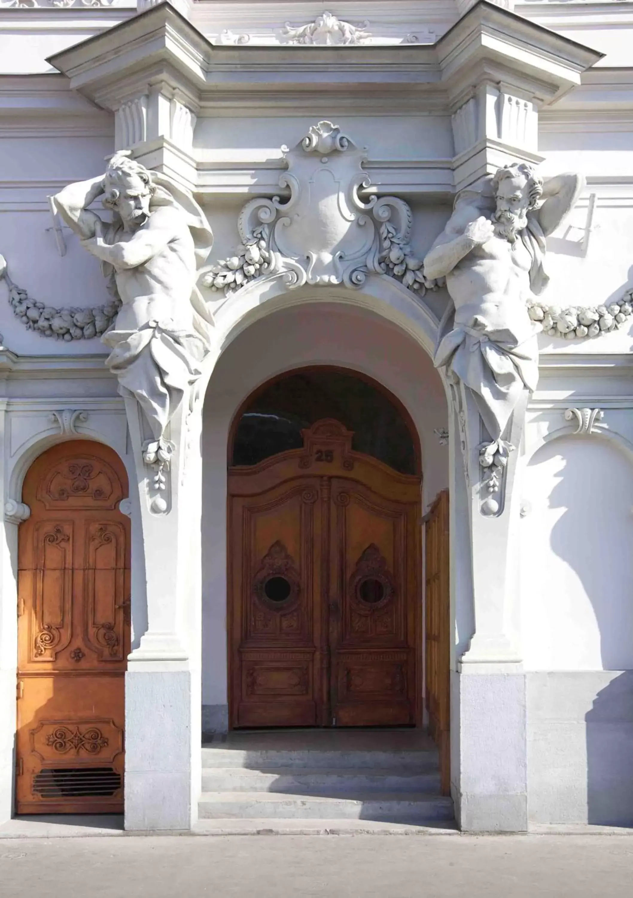 Facade/entrance in Four Seasons Hotel Gresham Palace Budapest