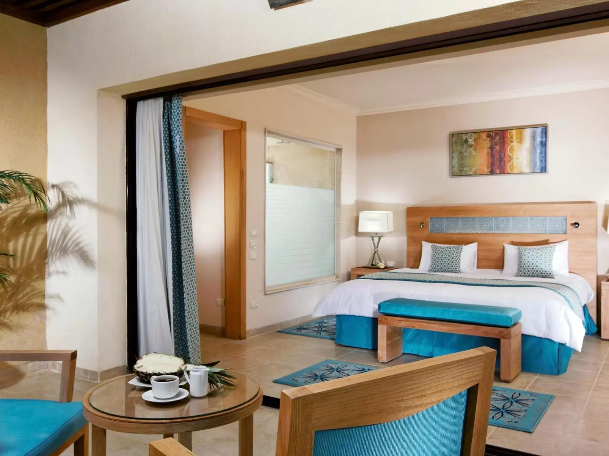 Photo of the whole room, Bed in Movenpick Waterpark Resort & Spa Soma Bay