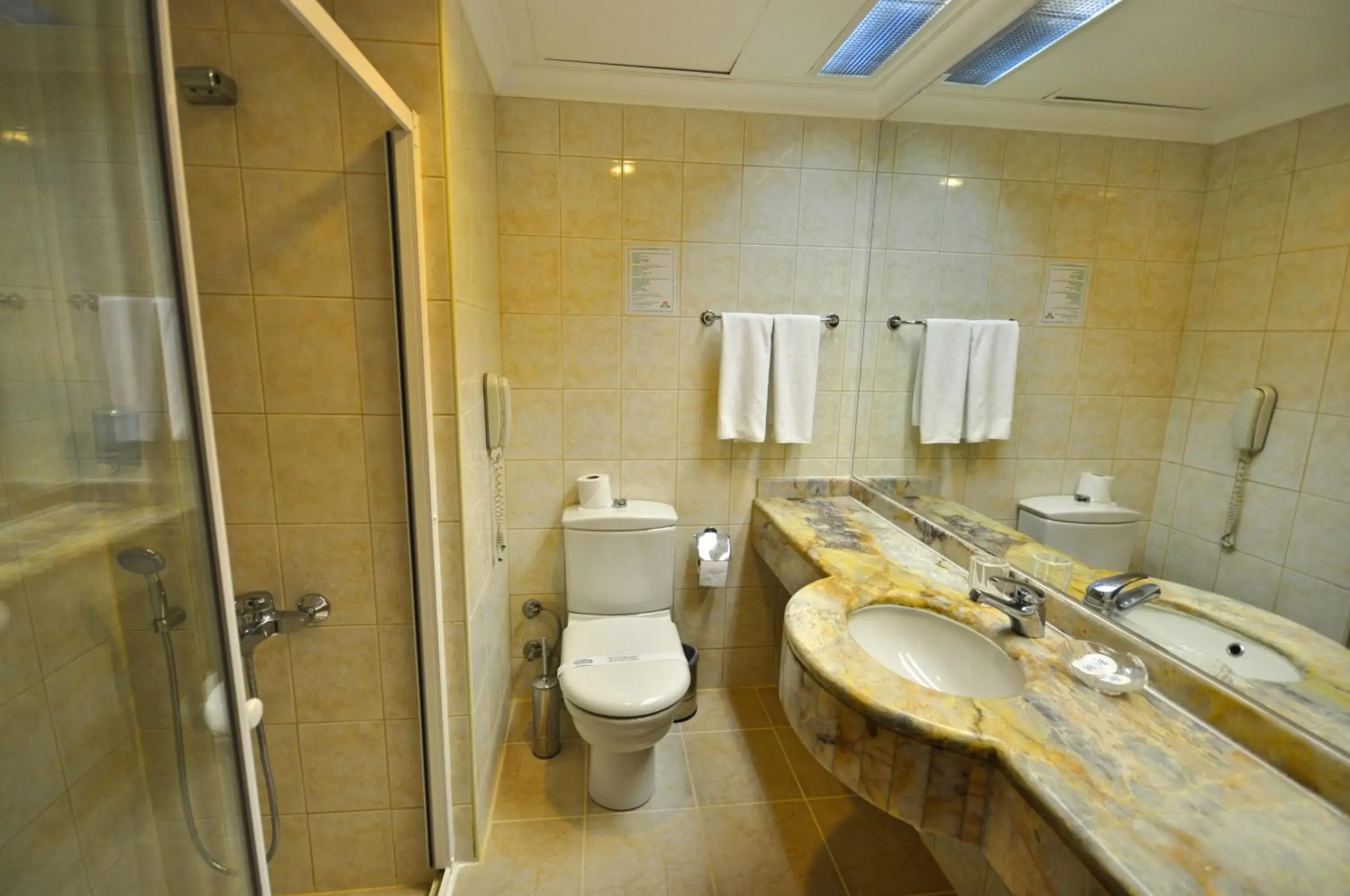 Shower, Bathroom in Pine House by Werde Hotels