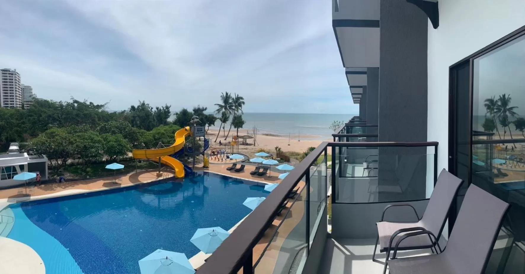 Pool view in Centara Life Cha-Am Beach Resort Hua Hin