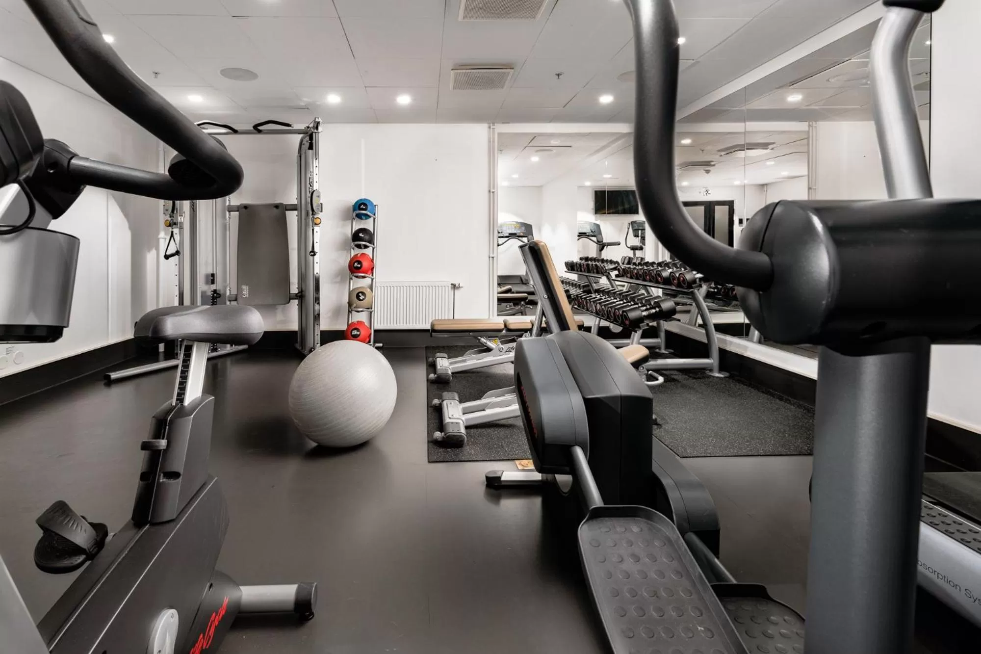 Fitness centre/facilities in Miss Clara by Nobis, Stockholm, a Member of Design Hotels
