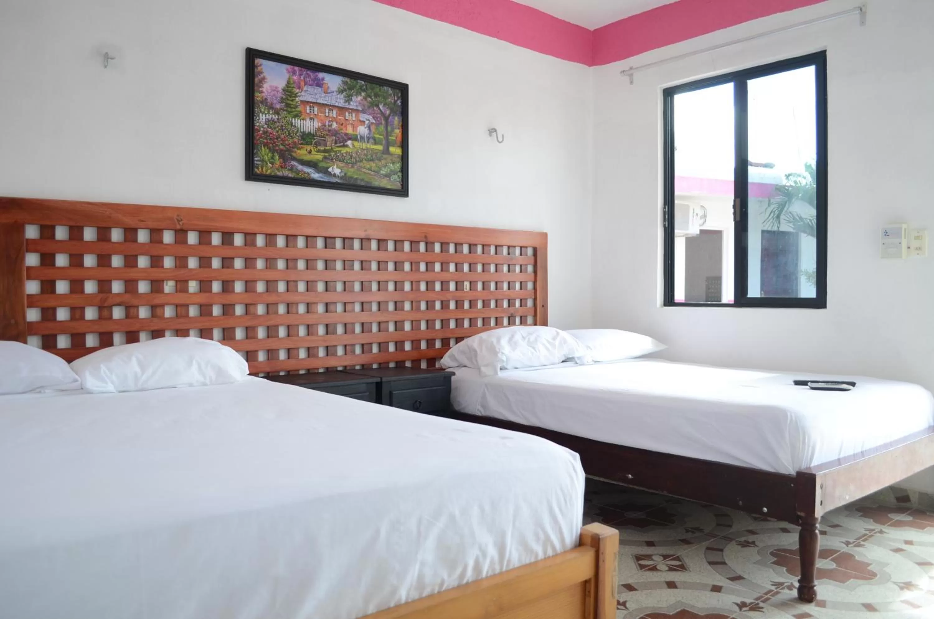 Bed in Hotel & Restaurant D´Concepción