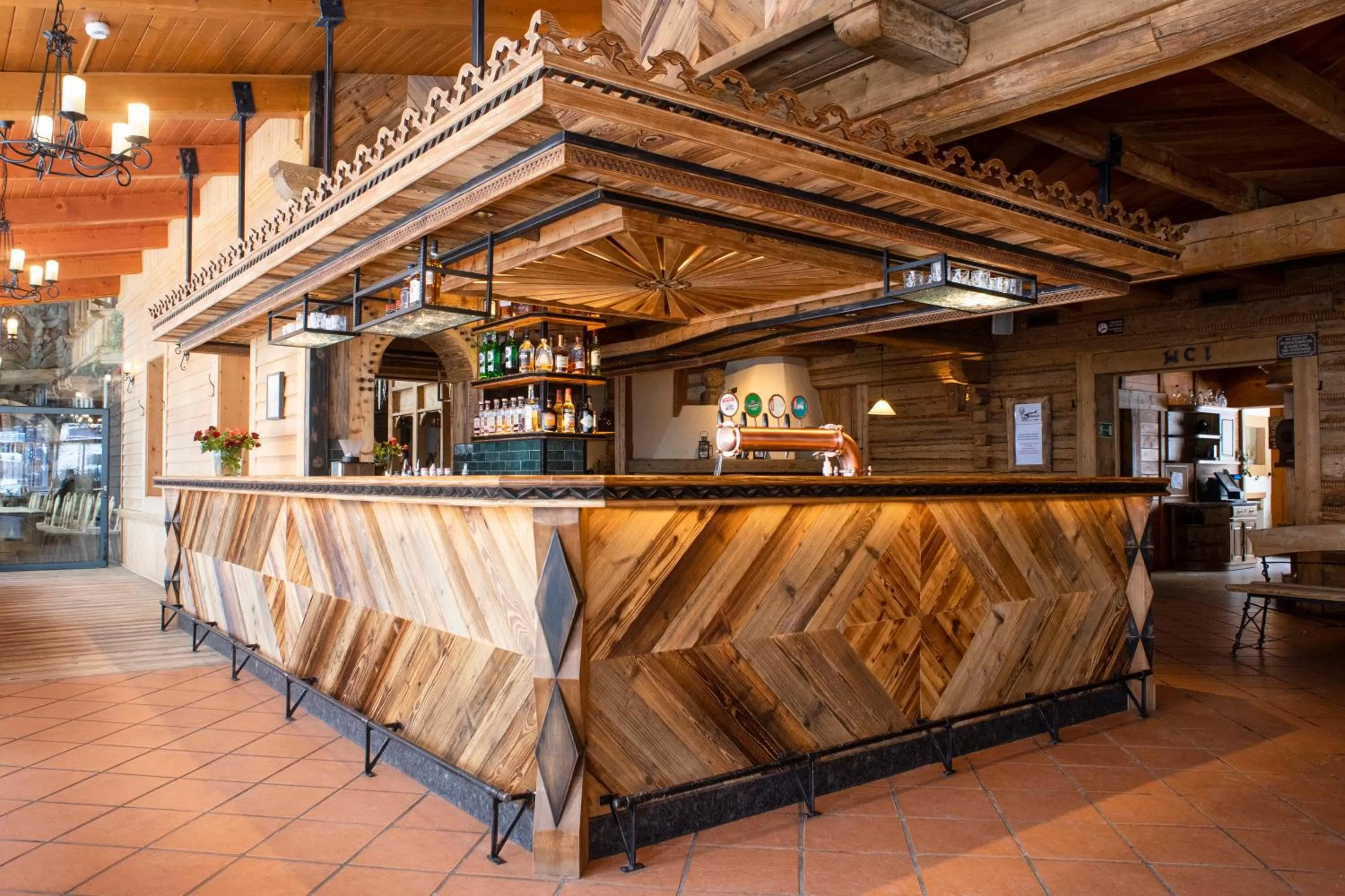 Lounge or bar in Hotel Sabała