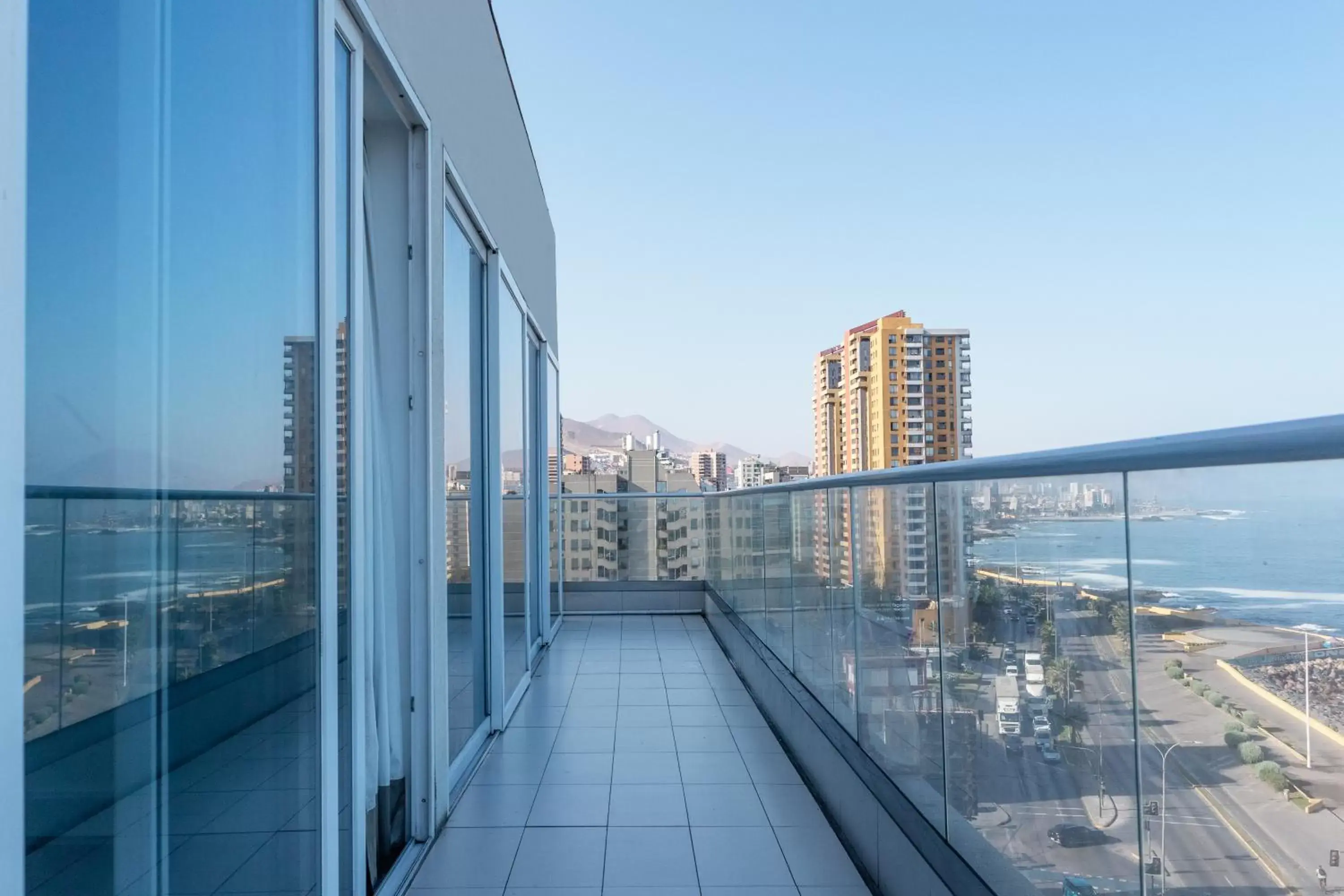 Balcony/Terrace in Wyndham Garden Antofagasta Pettra