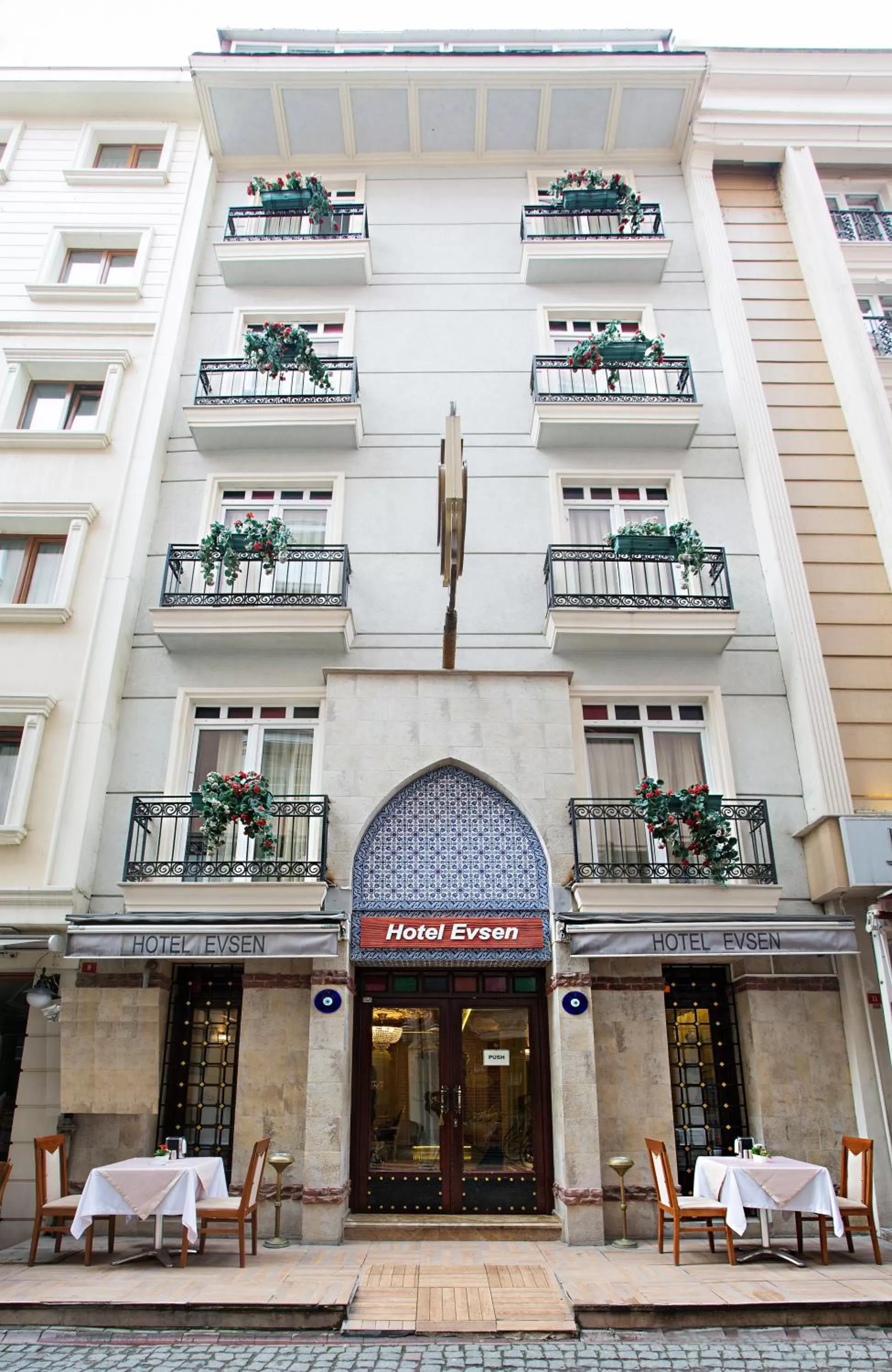 Property building in Hotel Evsen