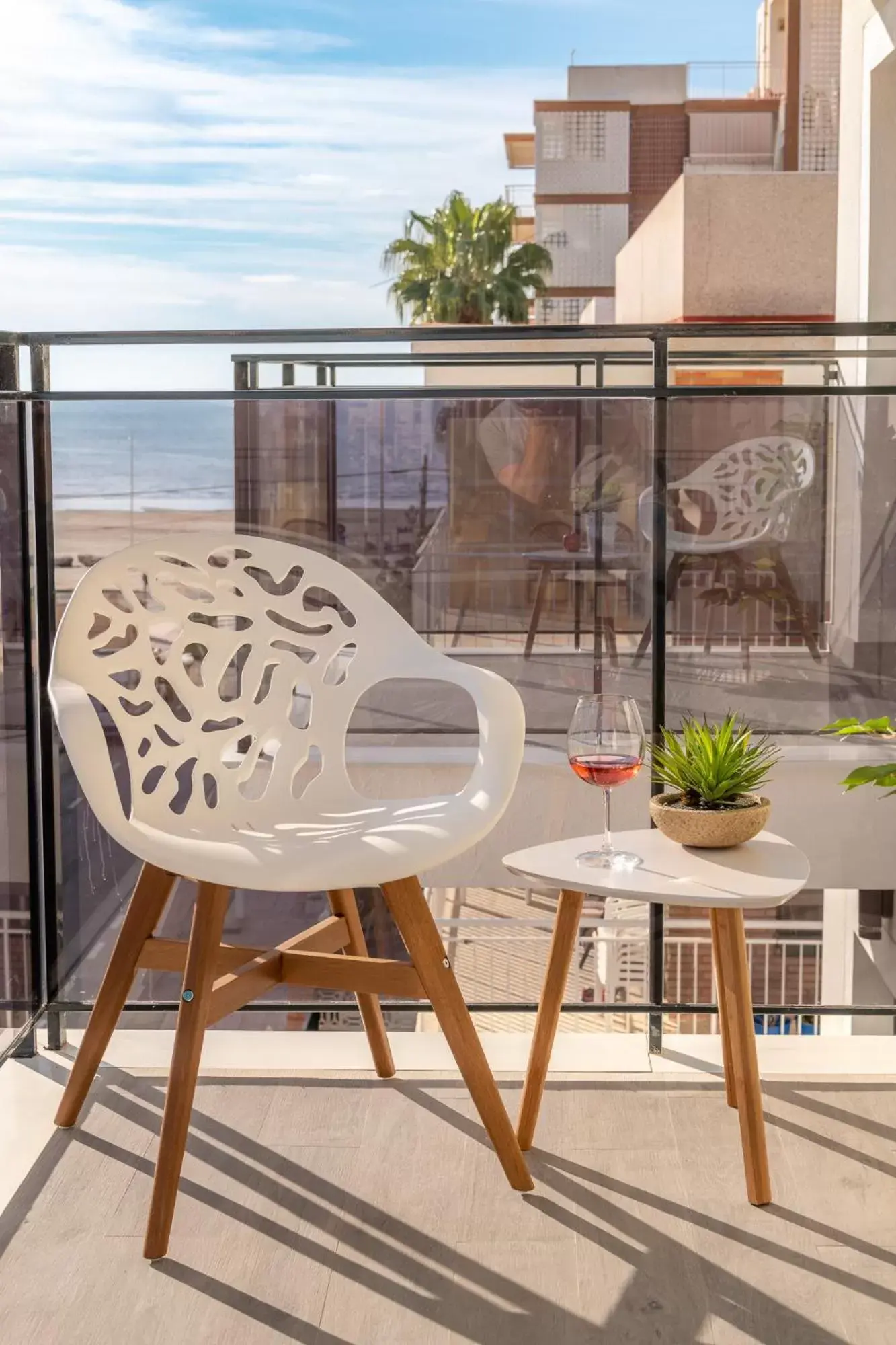 Balcony/Terrace in Santa Pola Apartments