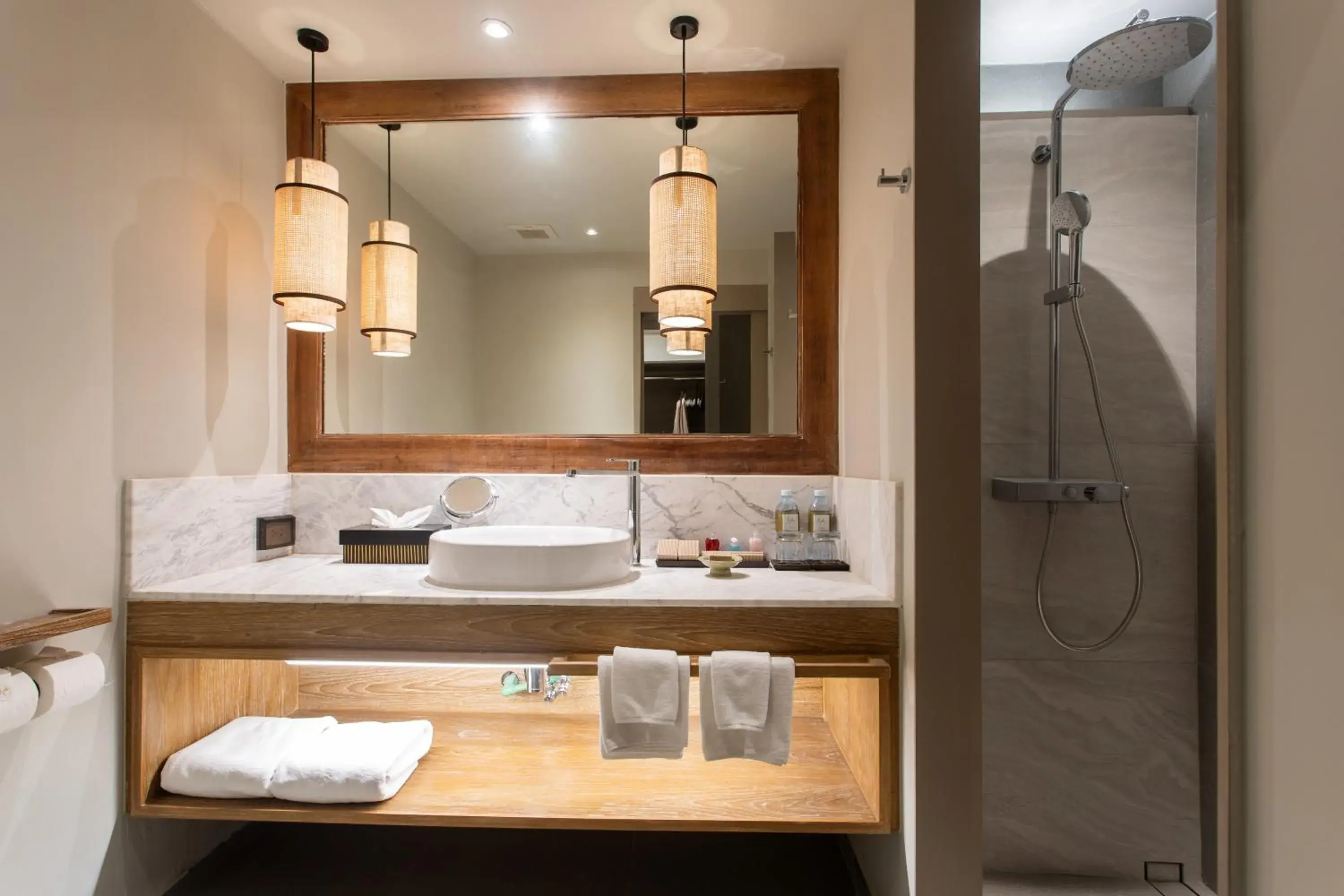 Bedroom, Bathroom in Rocky's Boutique Resort - Veranda Collection Samui - SHA Extra Plus