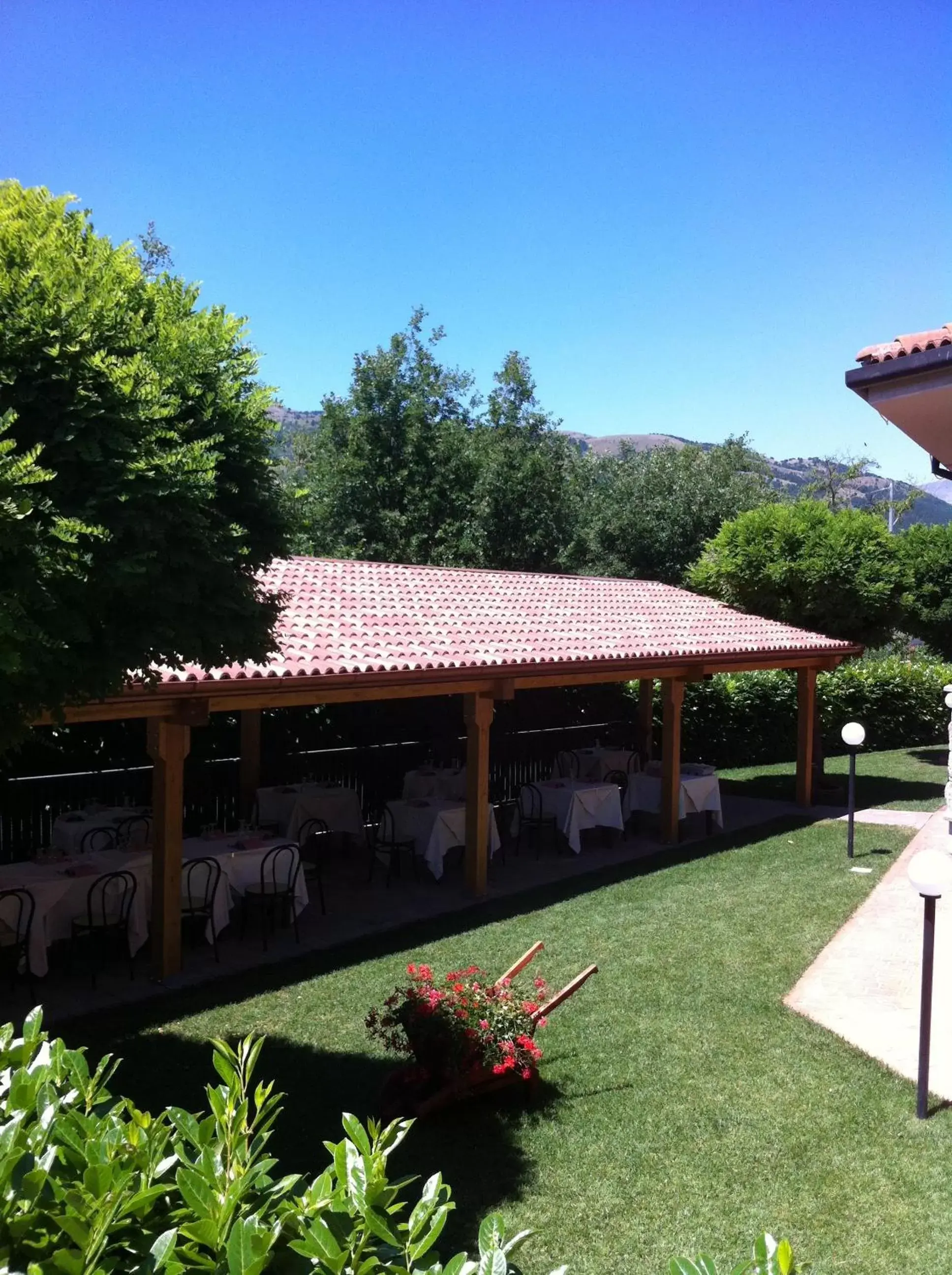 Garden in Hotel Giampy