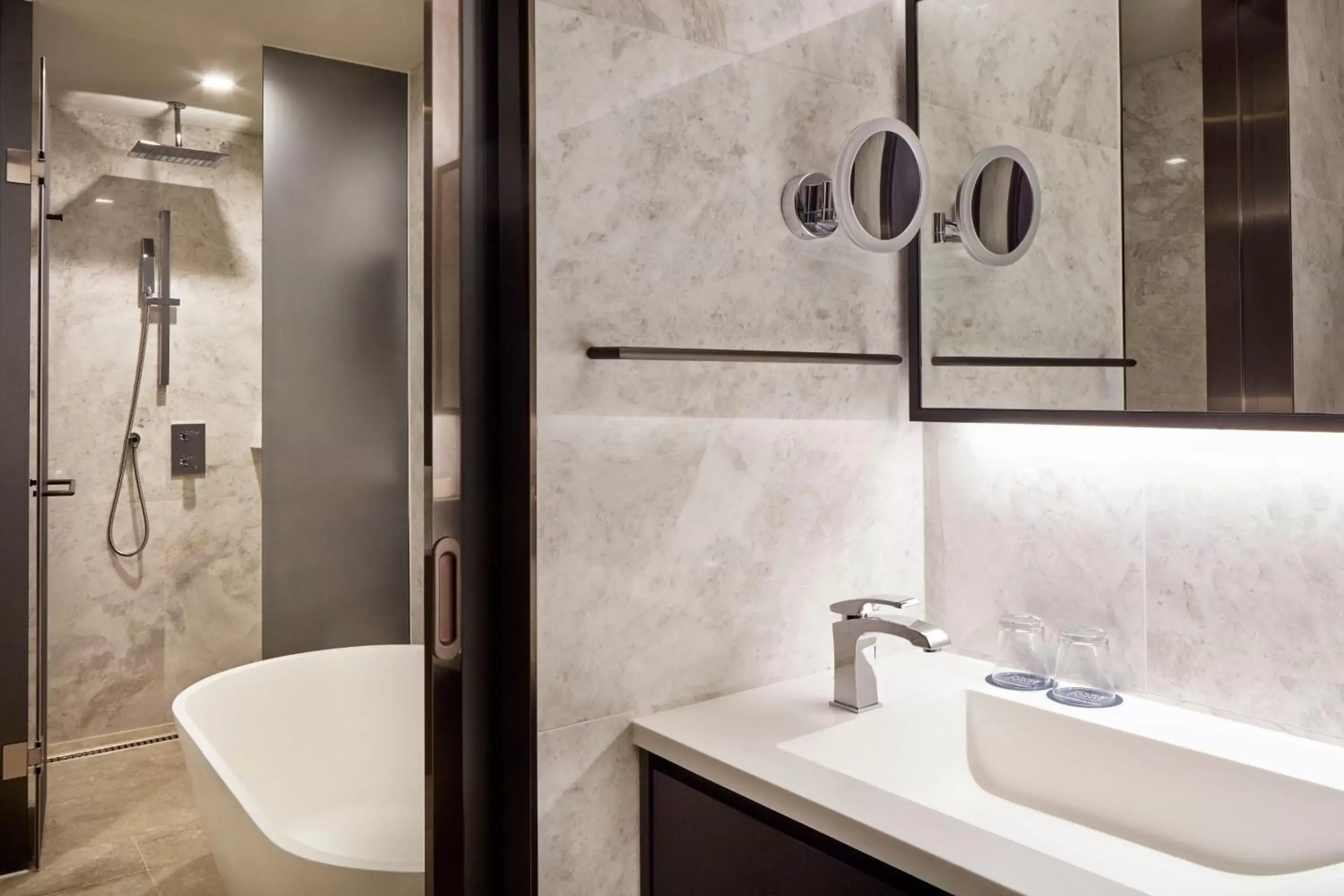 Bathroom in Four Points by Sheraton Seoul Gangnam