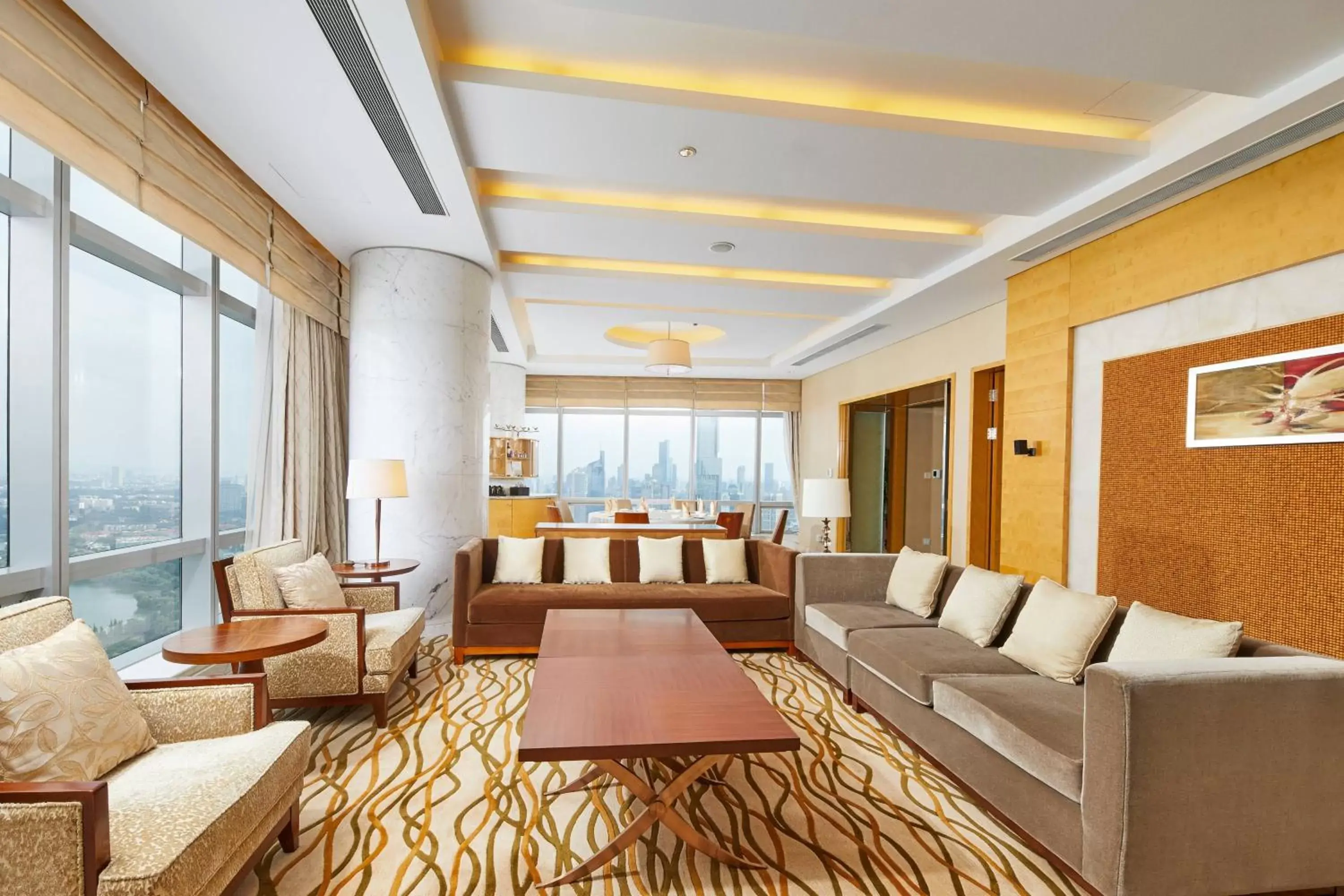 Living room, Seating Area in The Westin Nanjing Xuanwu Lake