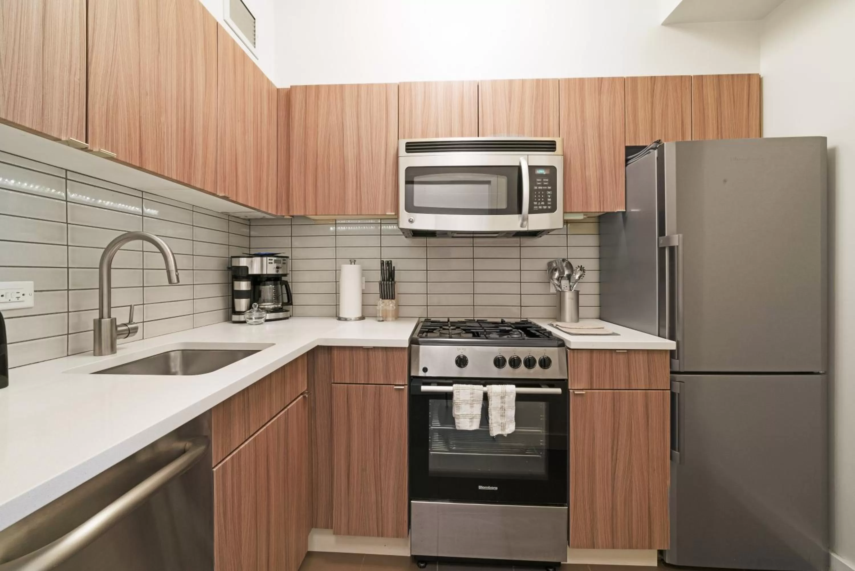 Kitchen or kitchenette in The Beekman Tower, Trademark Collection by Wyndham