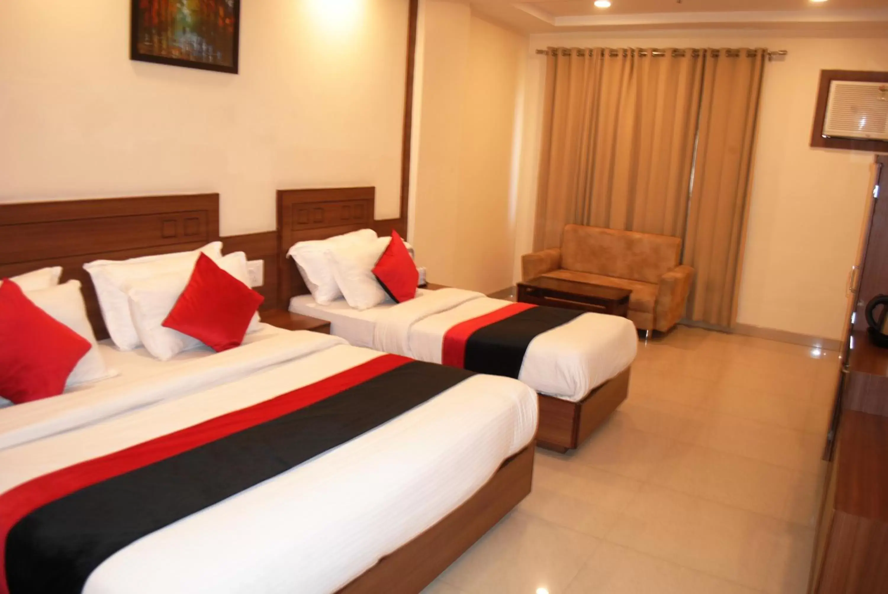Bedroom, Bed in Hotel The Vaishno Devi Hills Bedroom, Bed in Hotel The Vaishno Devi Hills