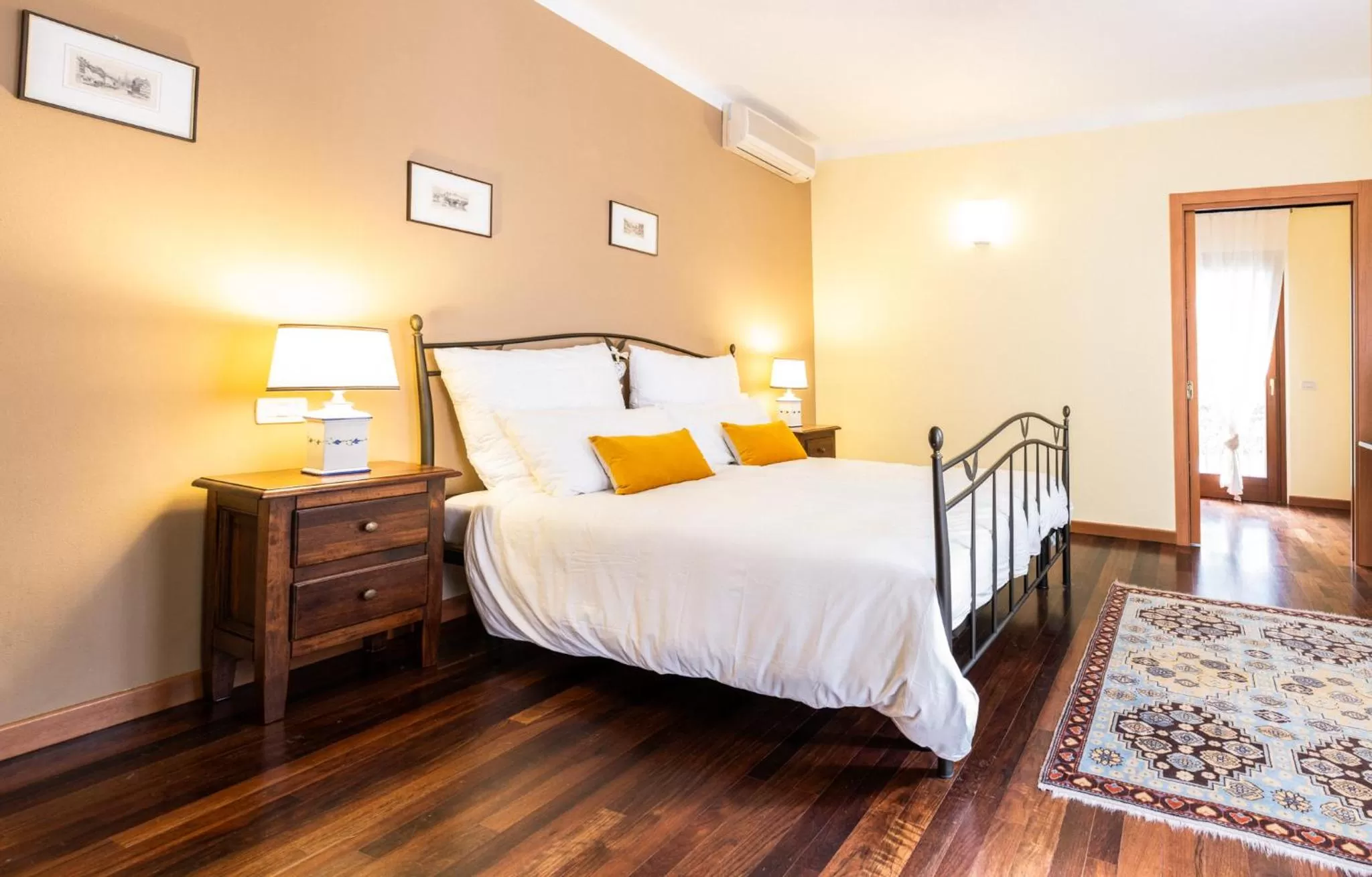 Bed in Buccara B&B Due Del Monte