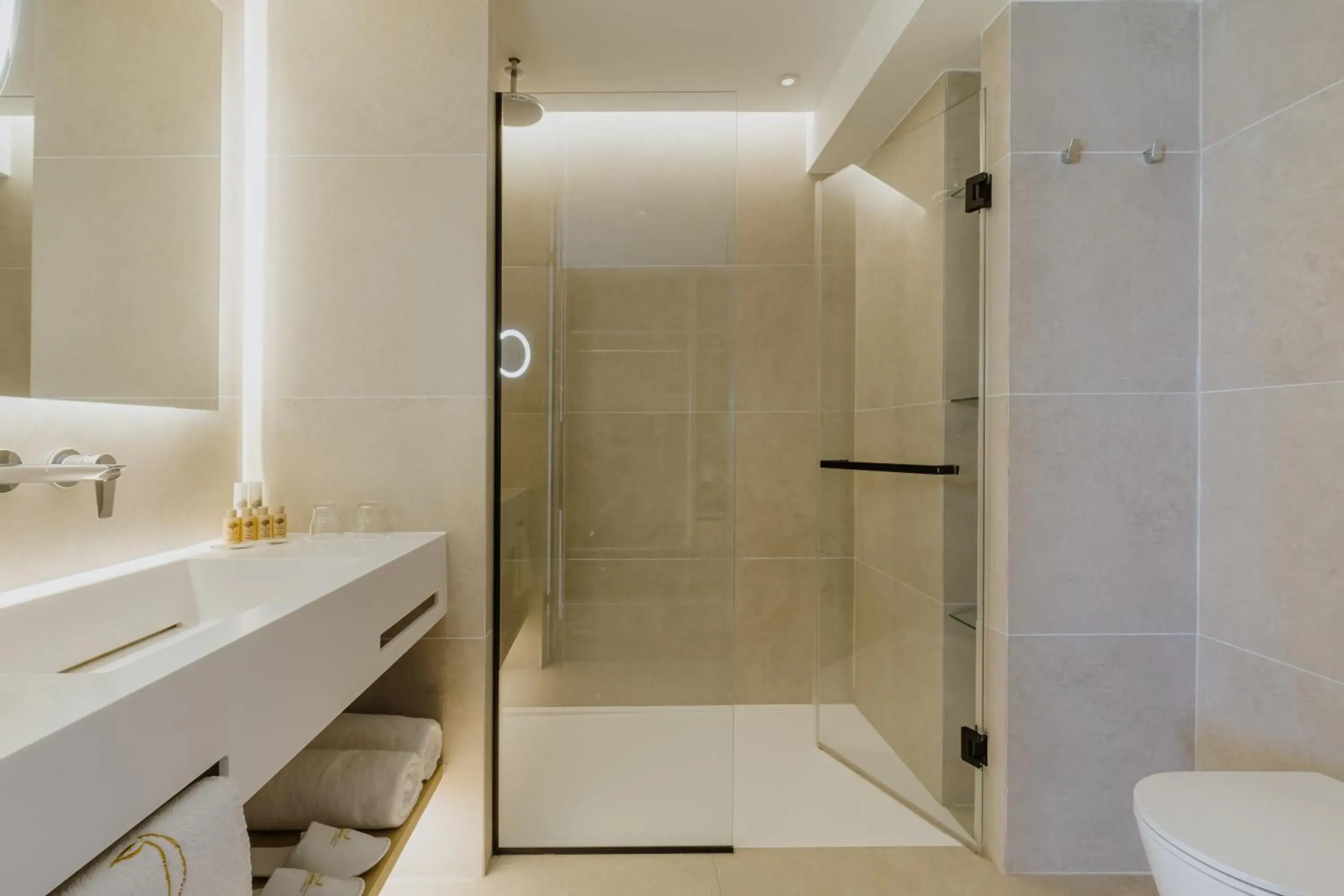 Shower, Bathroom in Golden Coast Beach Hotel