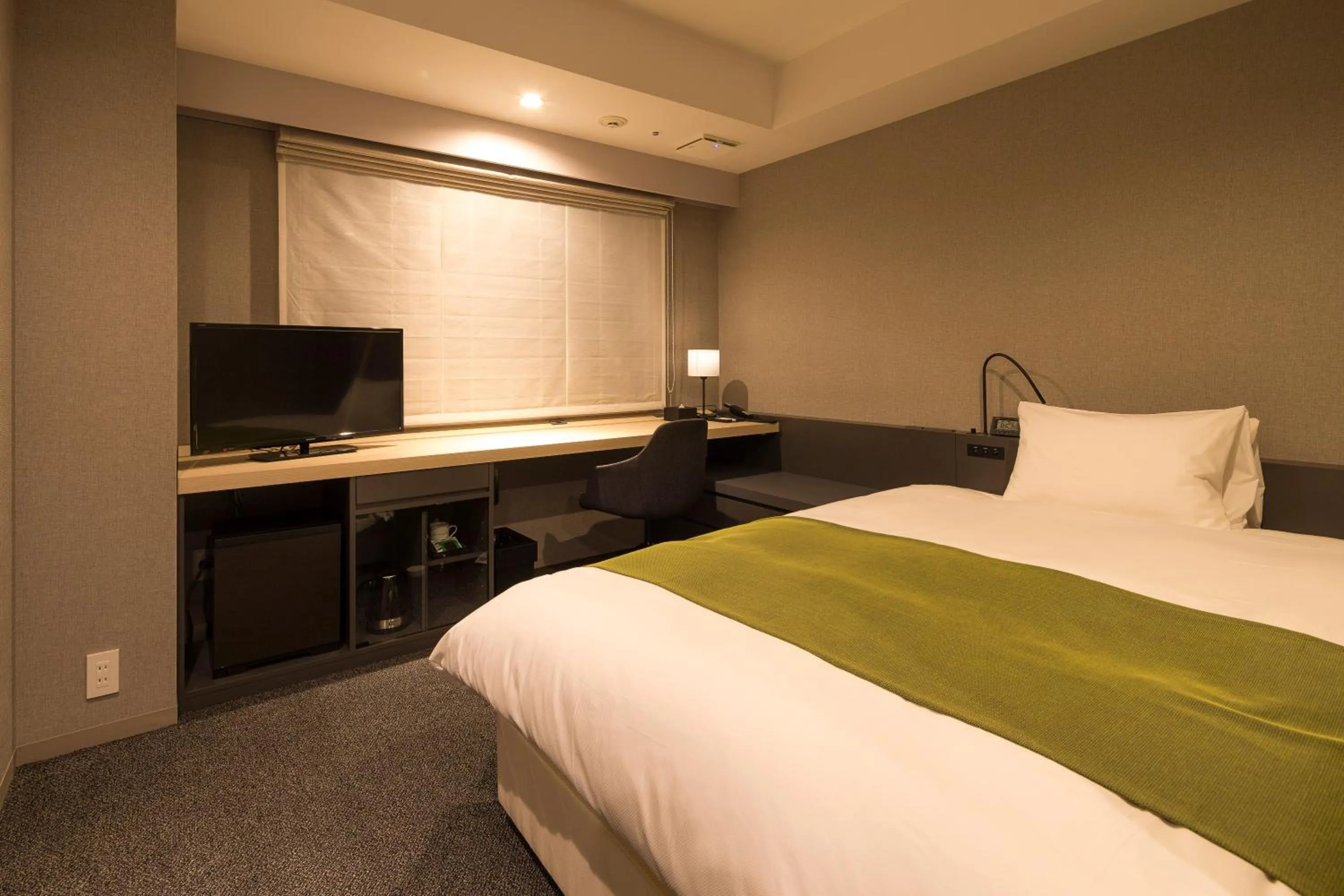 Bed in Hotel Granbinario Komatsu