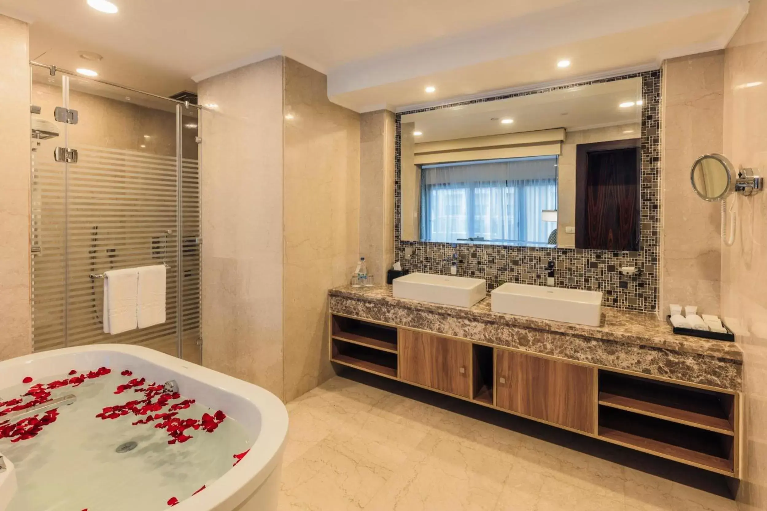 Bathroom in Triumph Luxury Hotel