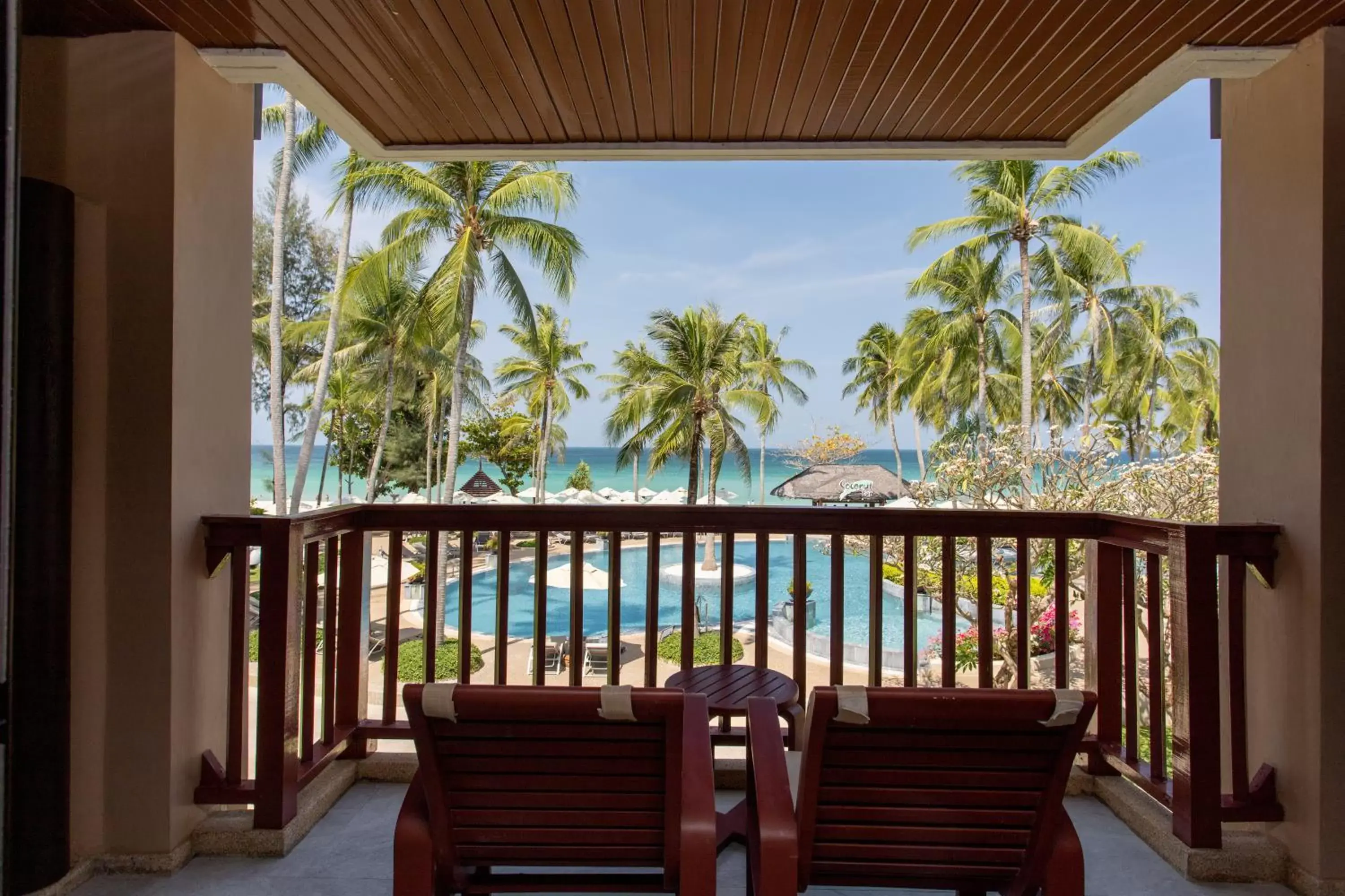 Balcony/Terrace in Katathani Phuket Beach Resort - SHA Extra Plus