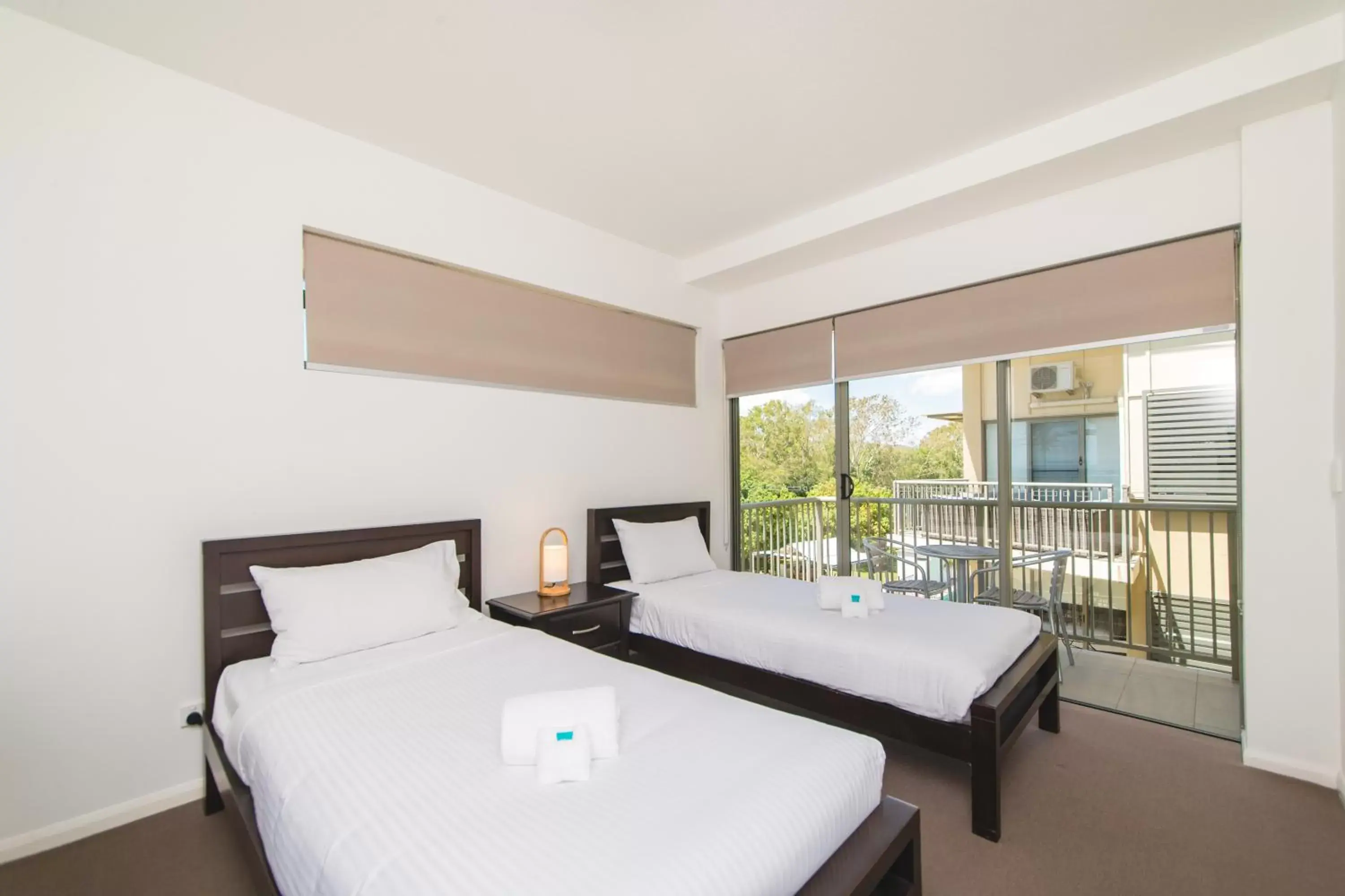 Bedroom, Bed in Beaches on Lammermoor Apartments