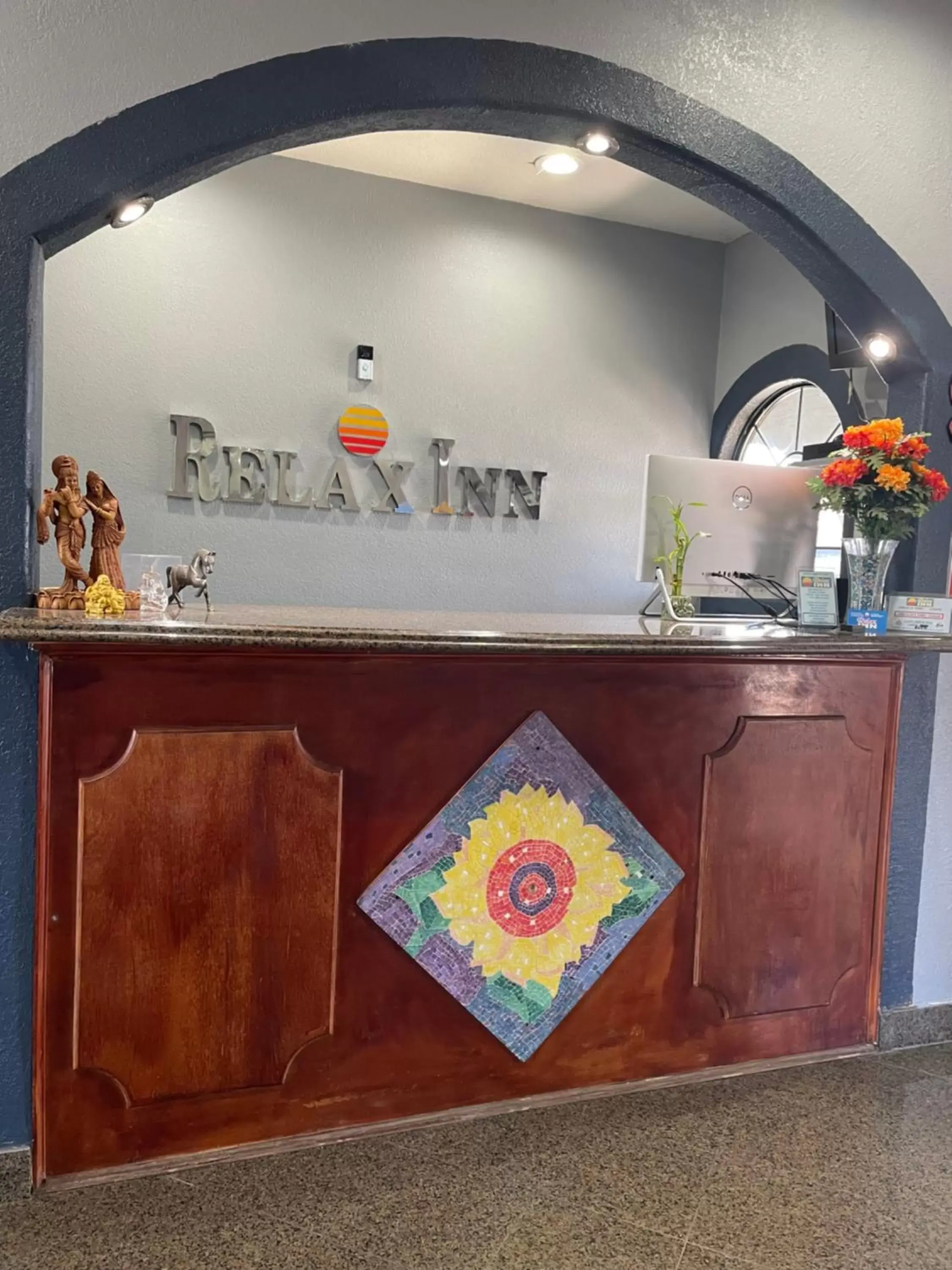 Lobby/Reception in Relax Inn Dilley