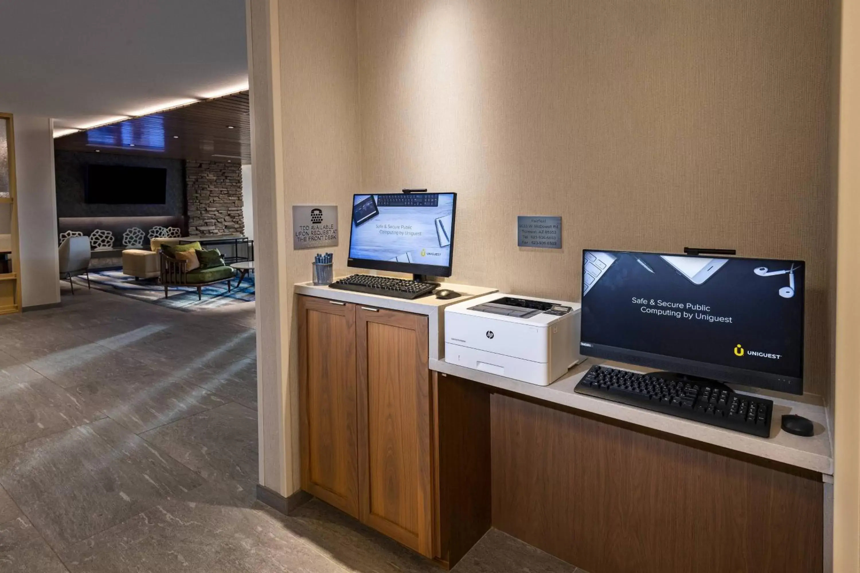 Business facilities, TV/Entertainment Center in Fairfield Inn & Suites by Marriott Phoenix West/Tolleson