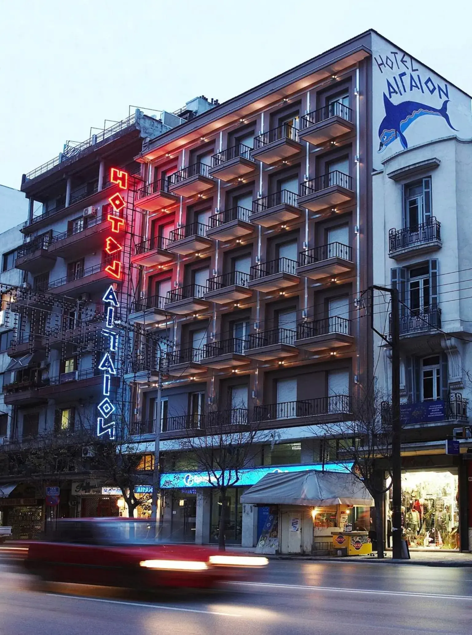 Property building in Aegeon Hotel