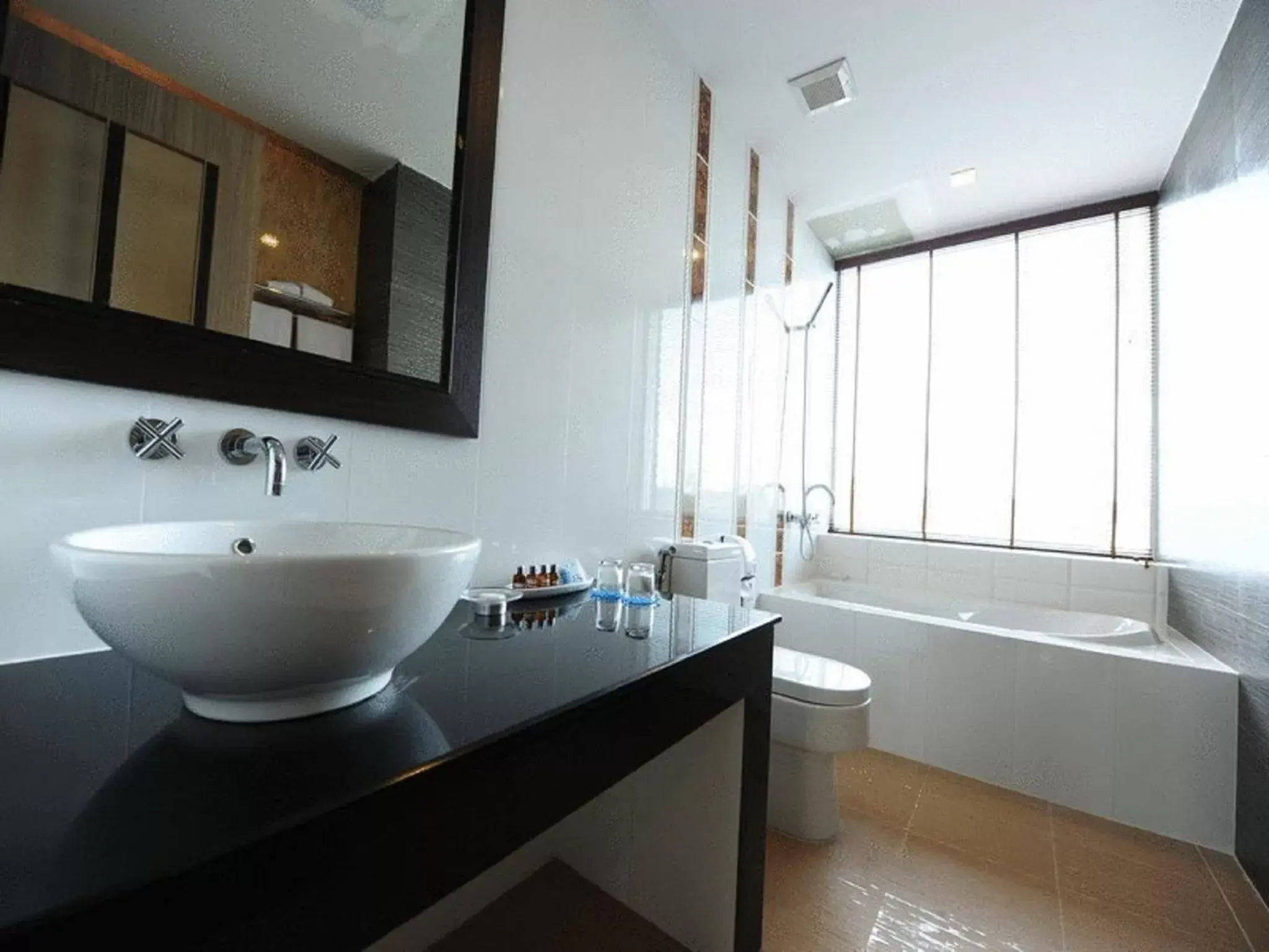 Bathroom in Prajaktra Design Hotel