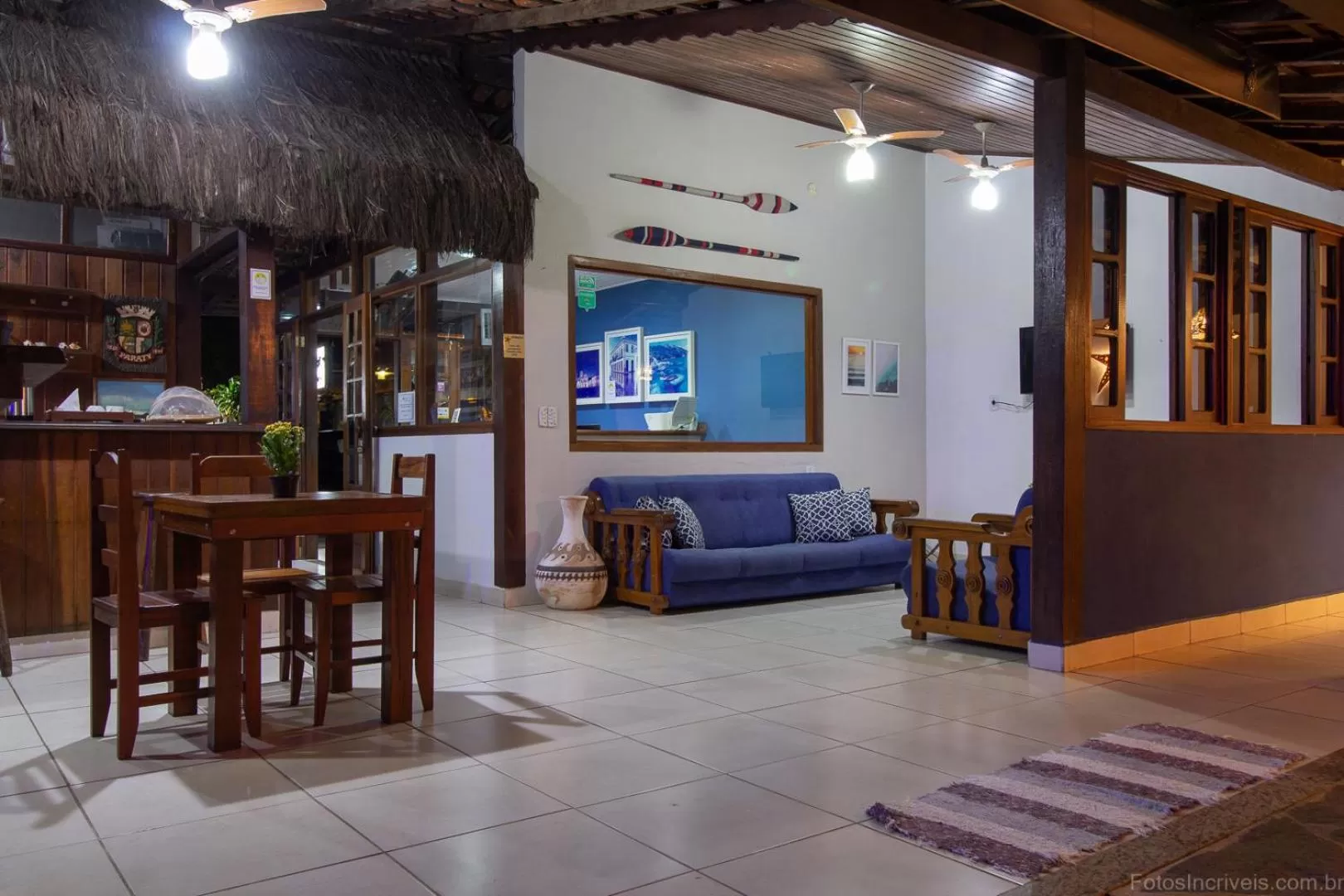 Seating area in Estrela do Mar Paraty