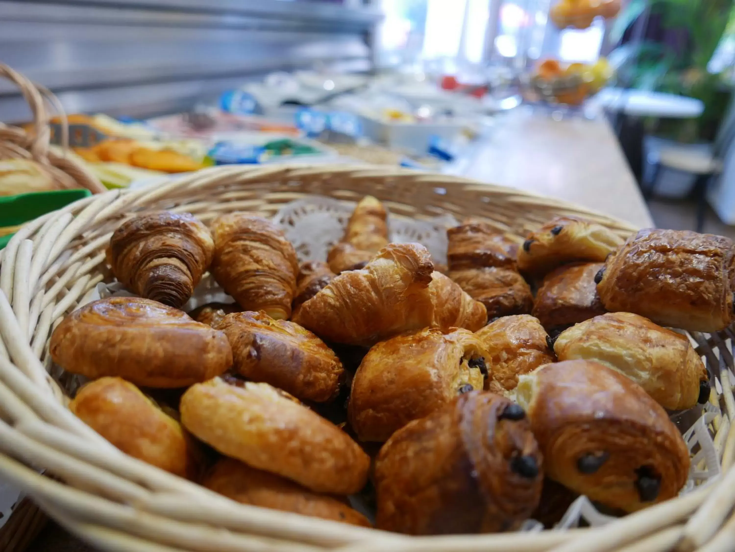 Buffet breakfast in Brit Hotel Lille Centre