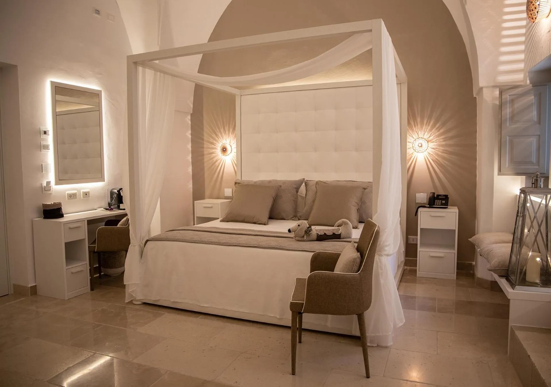 Bed in MONUN Hotel&Spa