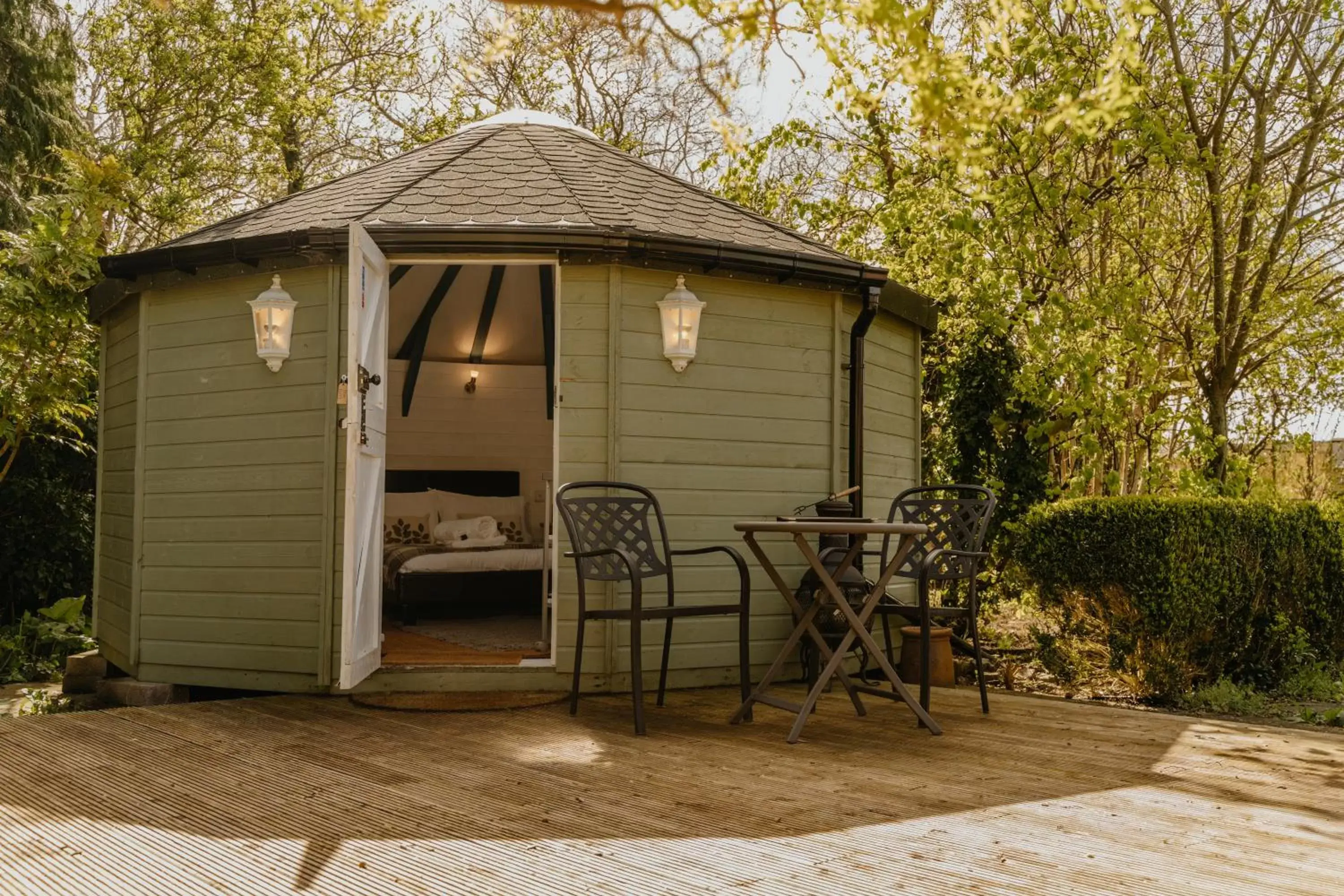 Property building in Little England Retreats - Cottage, Yurt and Shepherd Huts