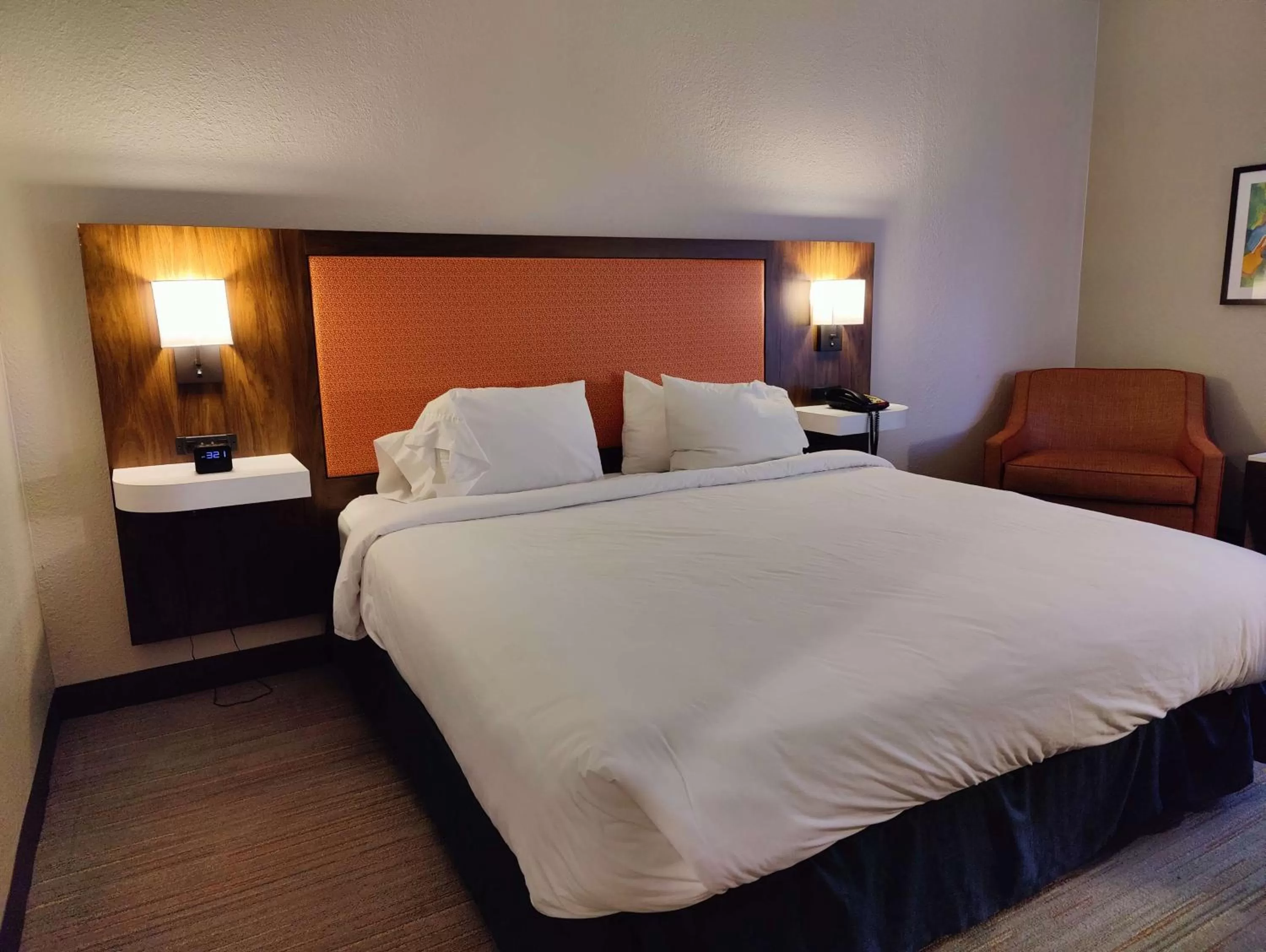 Bed in Hampton Inn Atlanta/Peachtree City