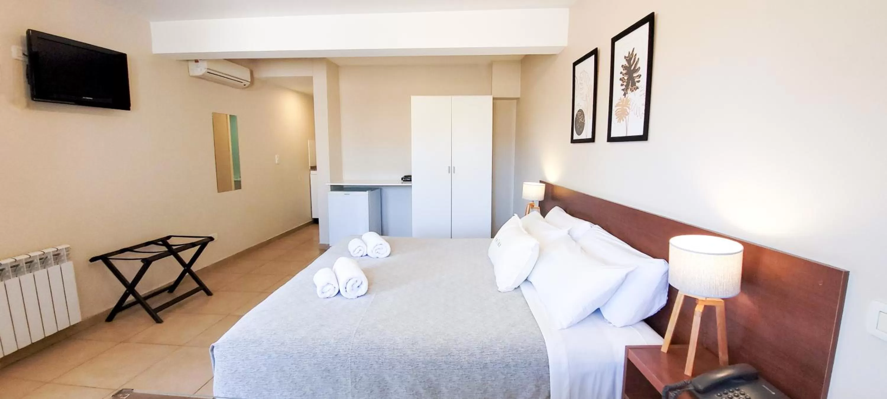 Bed in Soltigua Apart Hotel Mendoza