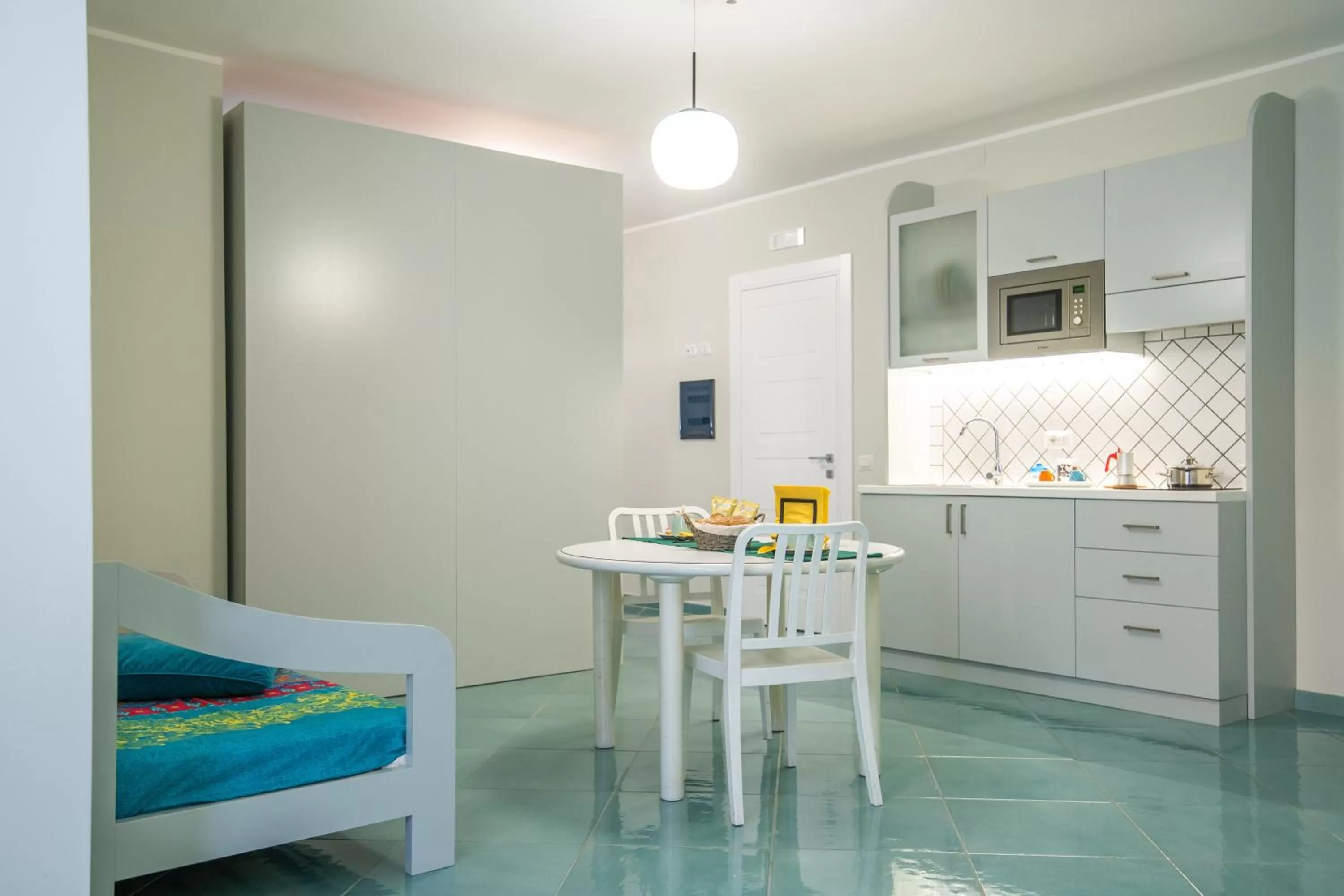 kitchen, Dining Area in Il Papavero Residence Arbostella
