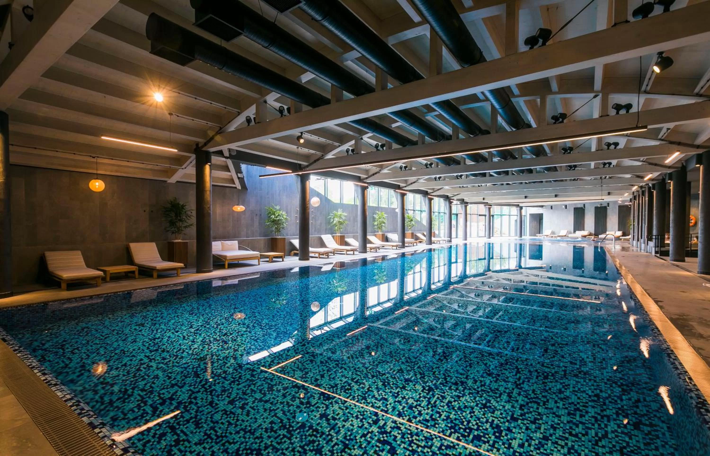 Swimming pool in Radisson Blu Hotel Sopot