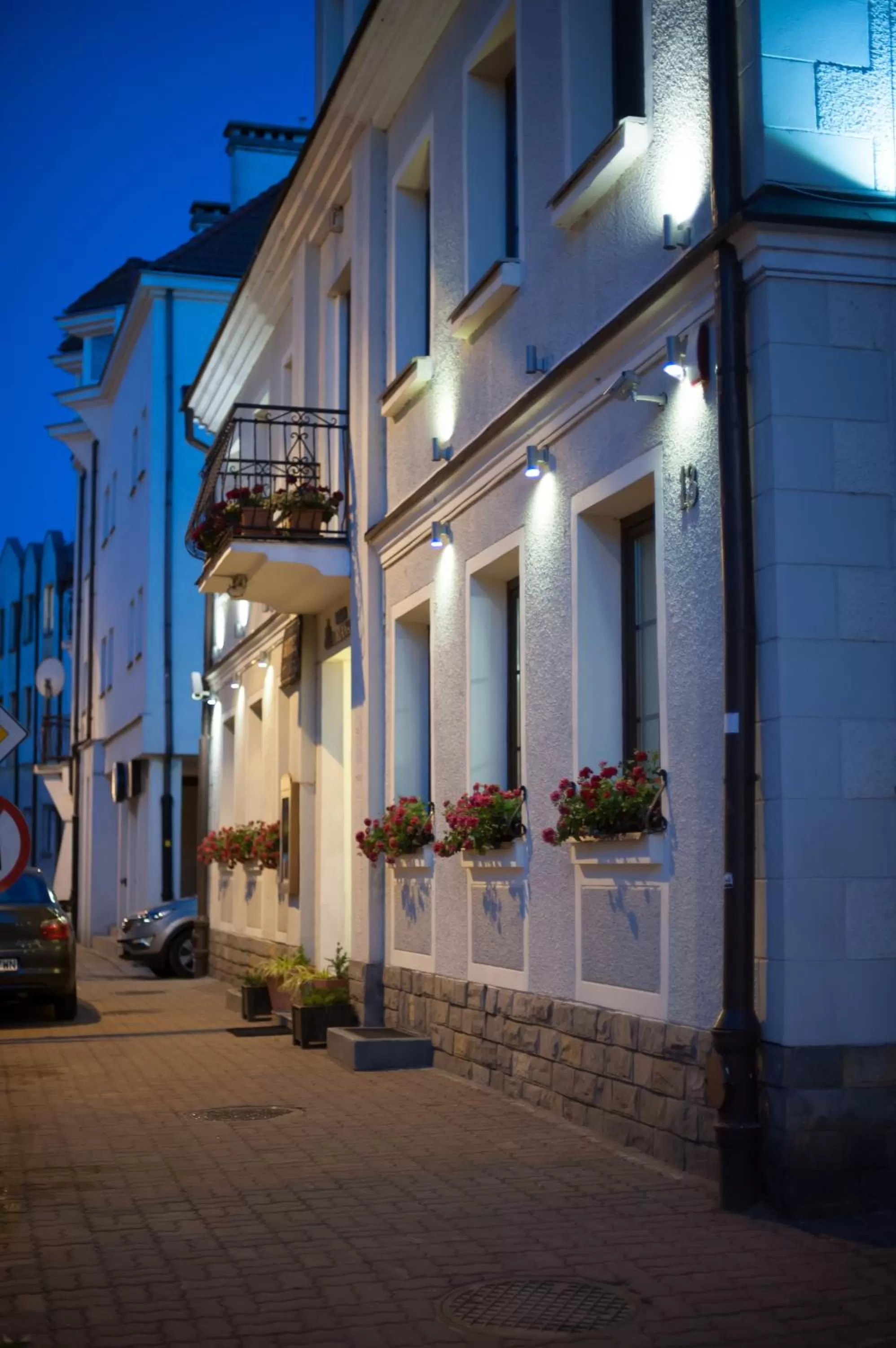Facade/entrance in Hotel Willa Adriana