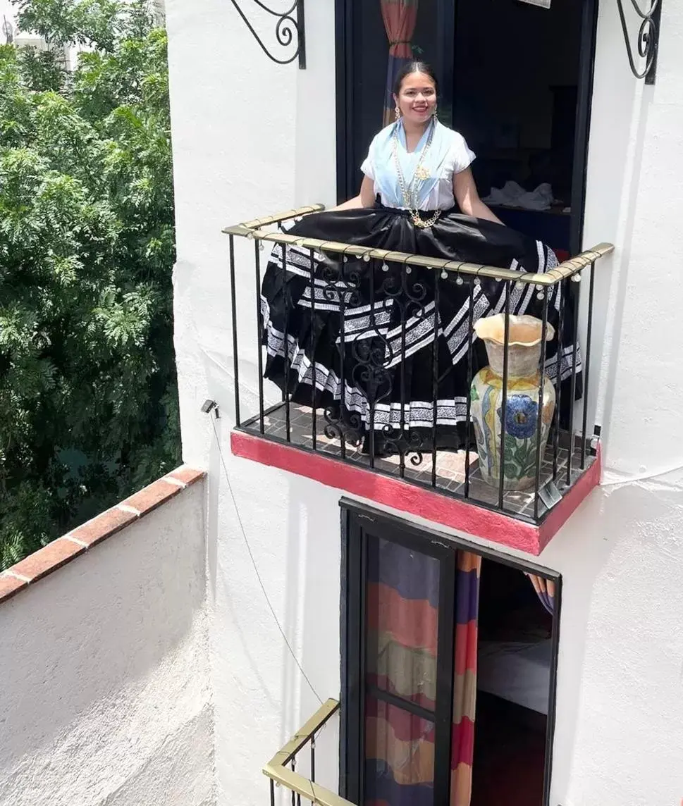 Balcony/Terrace in Posada Don Mario