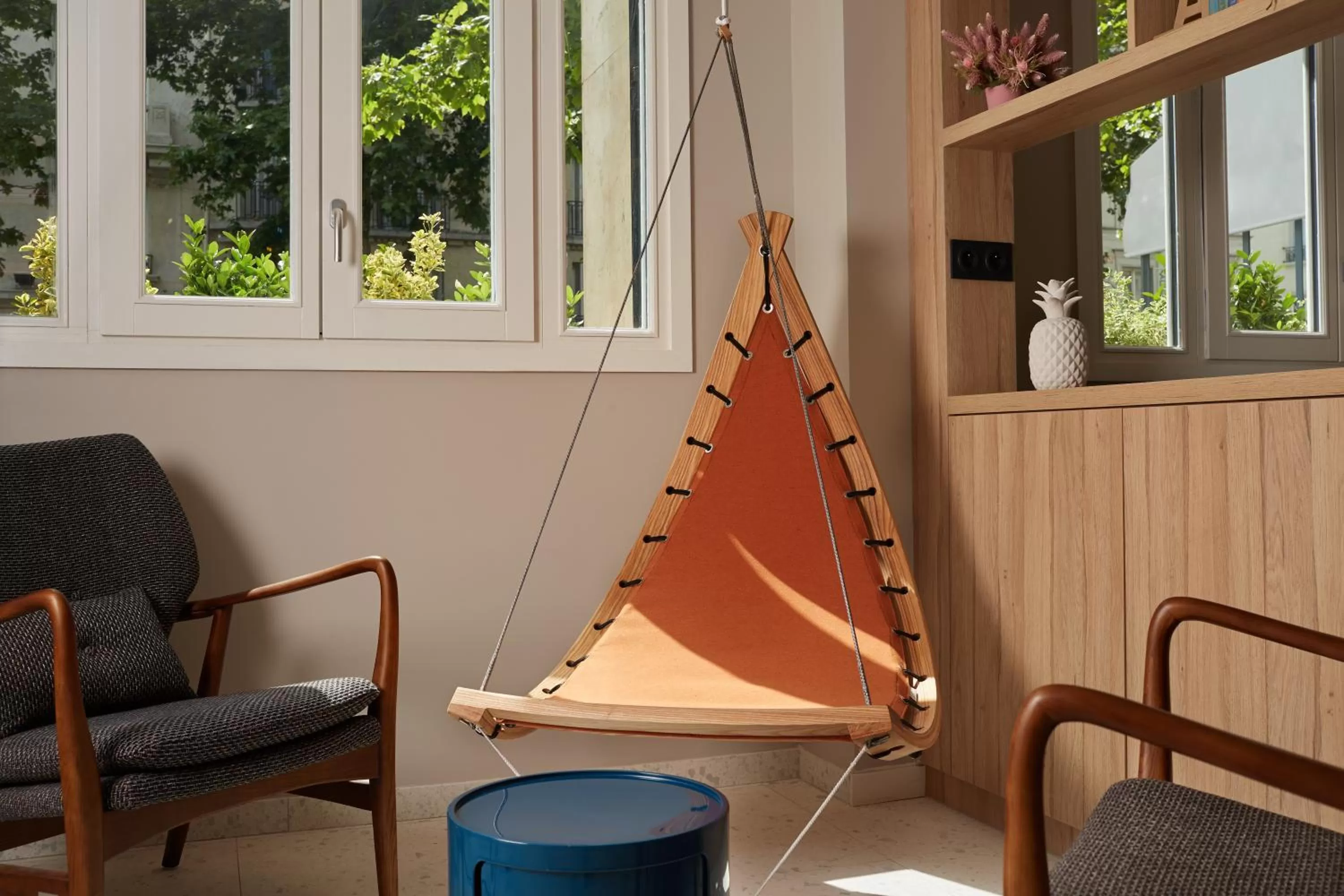 Lobby or reception in Hotel Locomo - Gare de Lyon Bastille