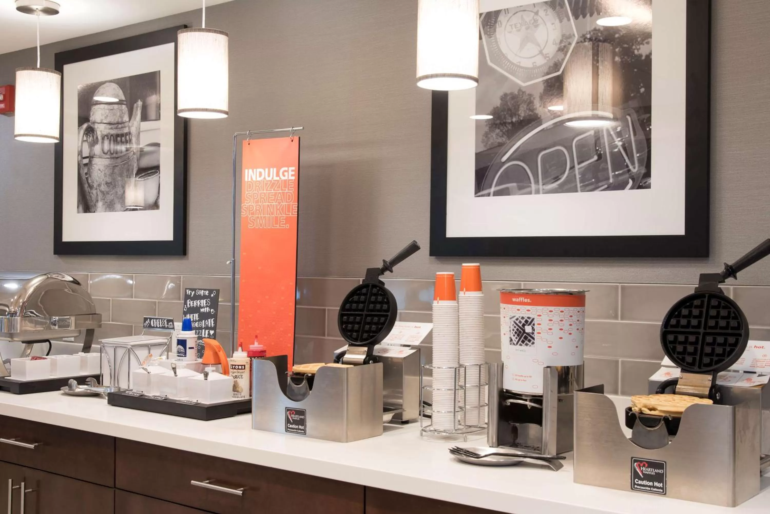 Breakfast in Hampton Inn and Suites Michigan City