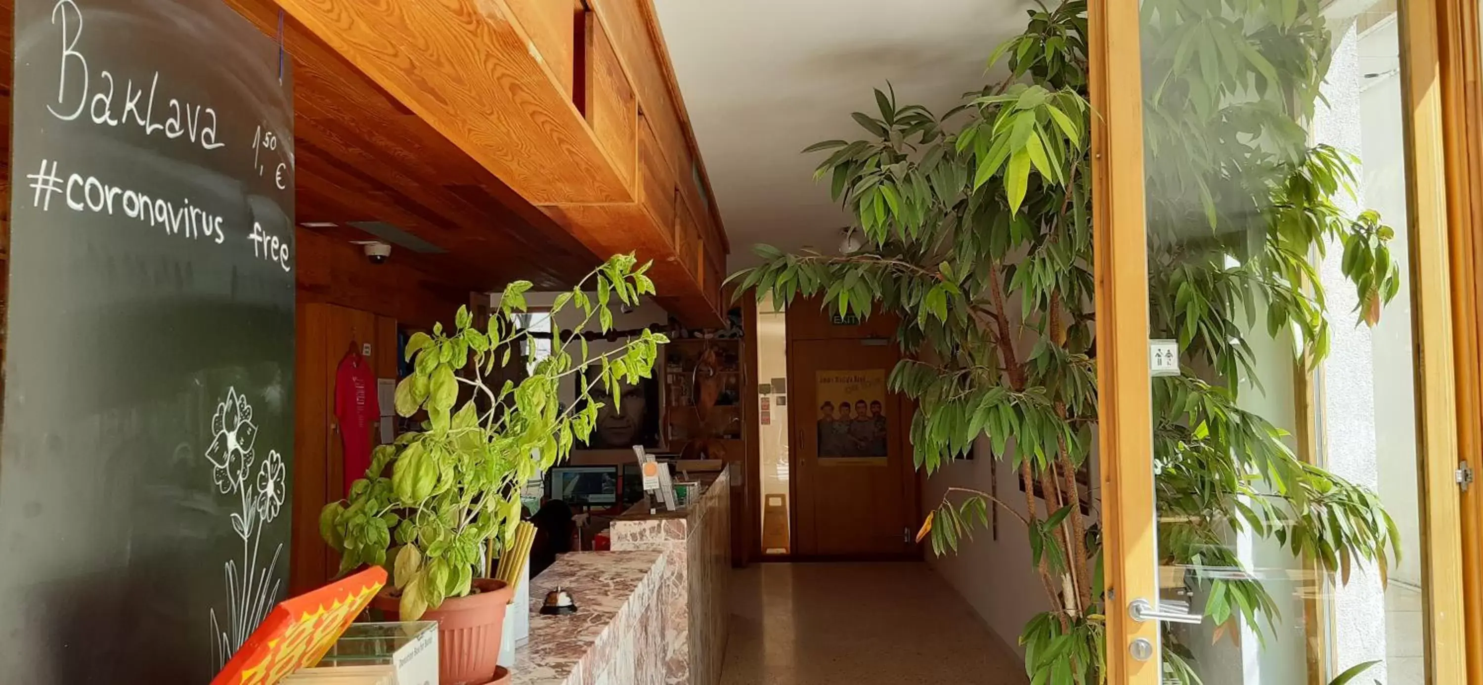 Lobby or reception in Hotel Gracanica Lobby or reception in Hotel Gracanica