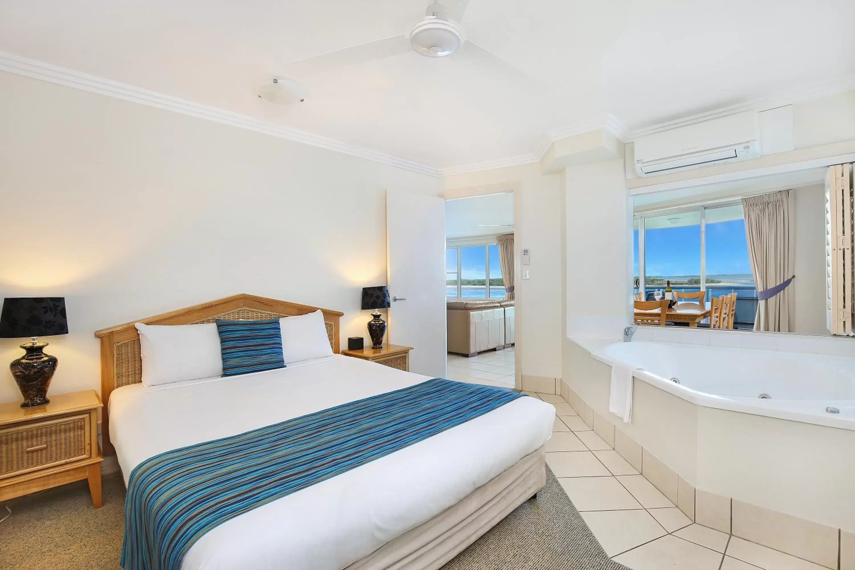 Bed in Watermark Resort Caloundra