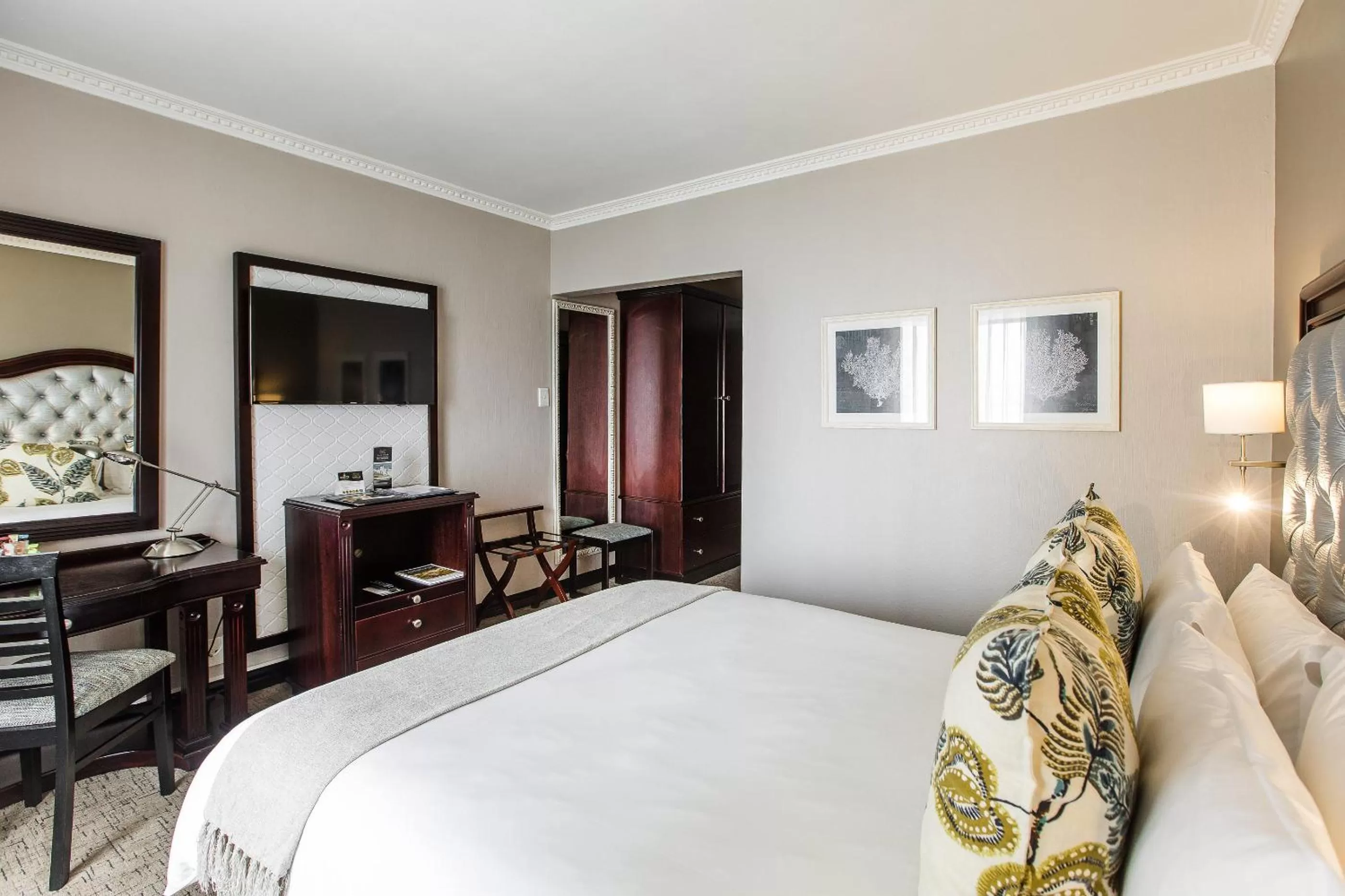 Bed in Premier Hotel Cape Town