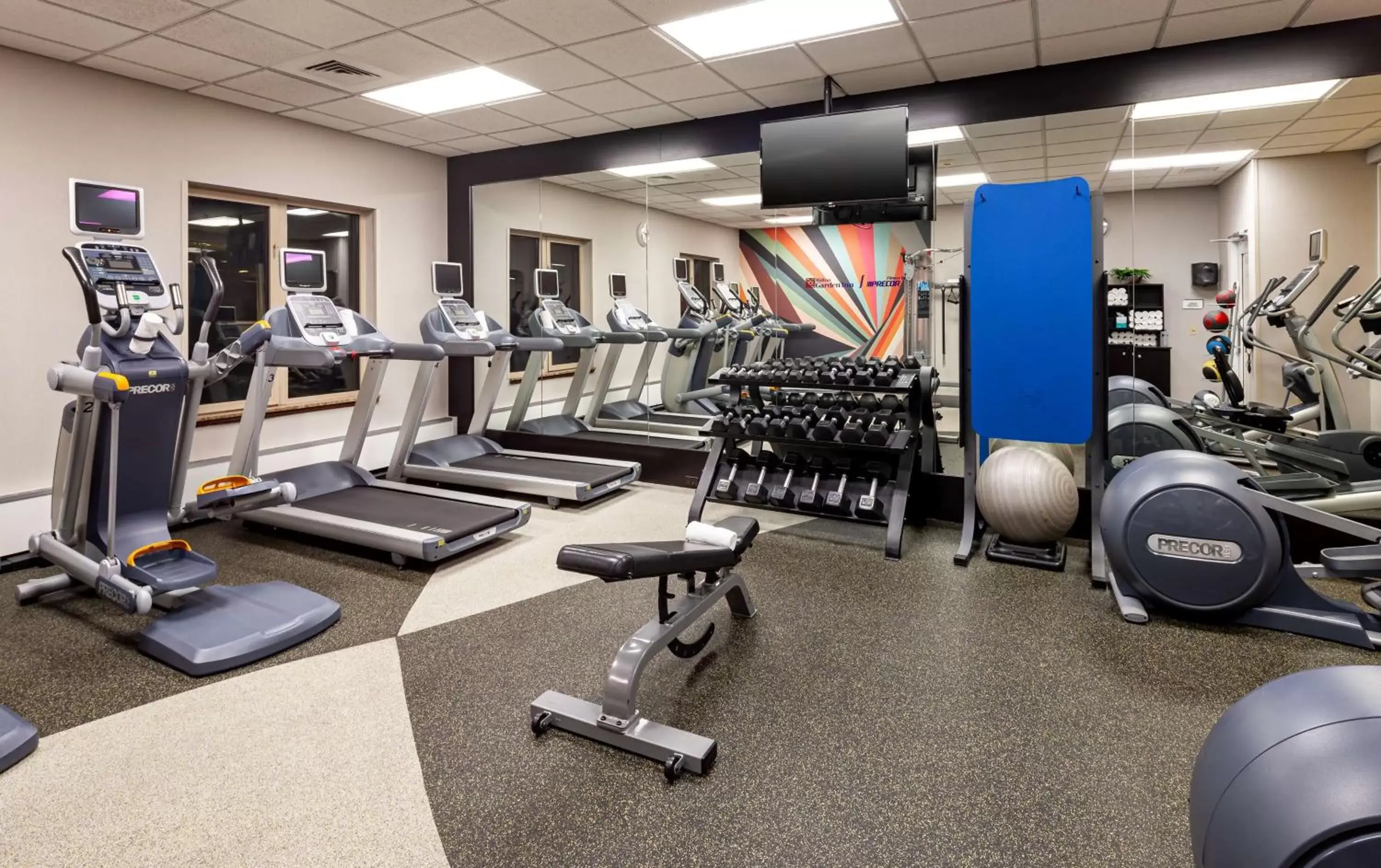 Fitness centre/facilities, Fitness Center/Facilities in Hilton Garden Inn Chicago O'Hare Airport
