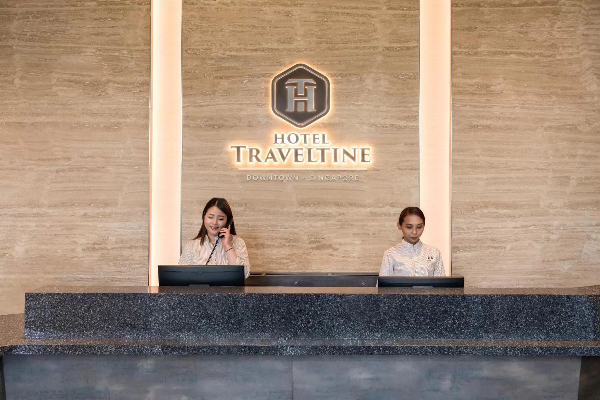 Lobby or reception in Hotel Traveltine Downtown Singapore, Trademark Collection
