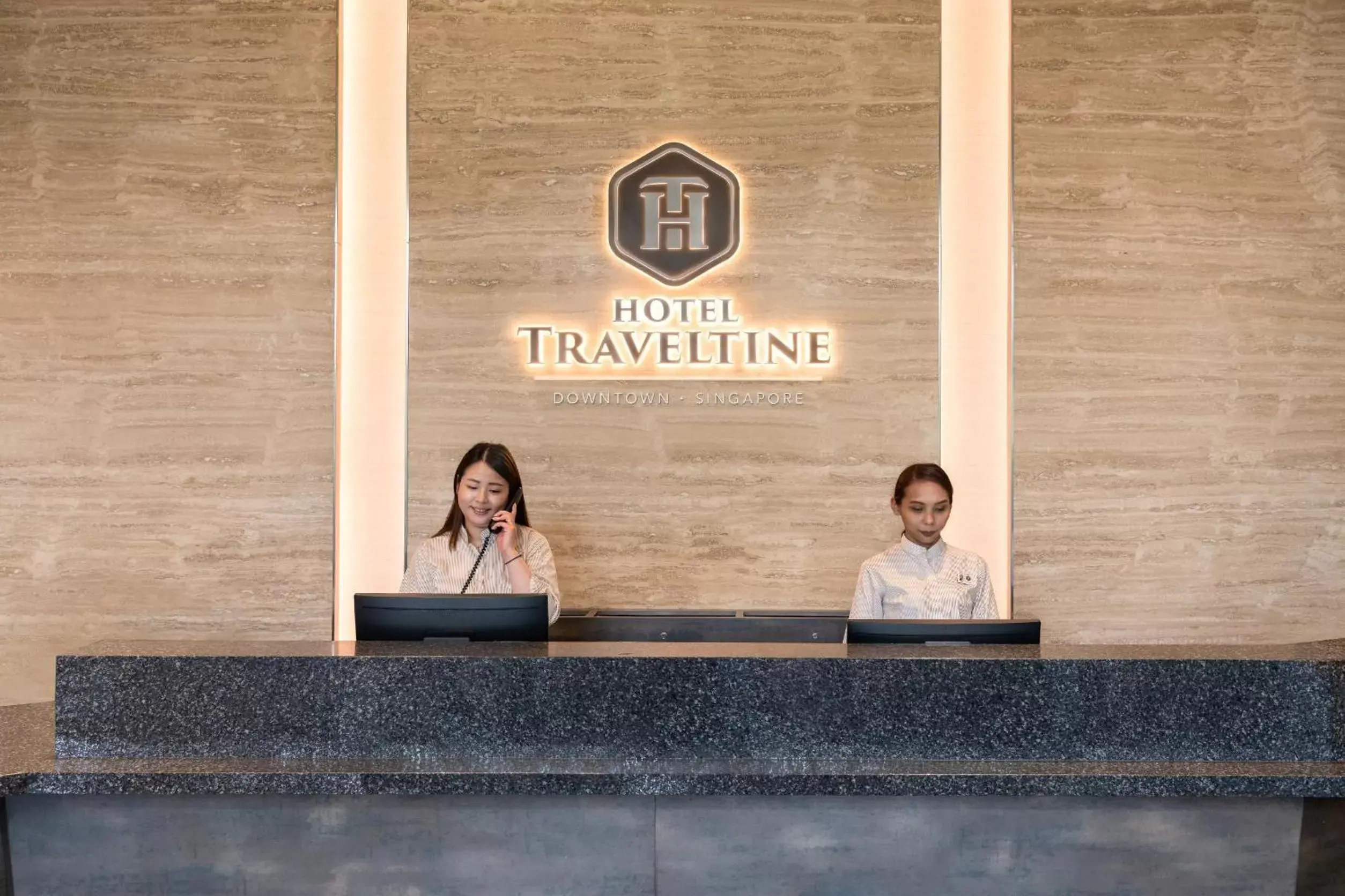 Lobby or reception in Hotel Traveltine
