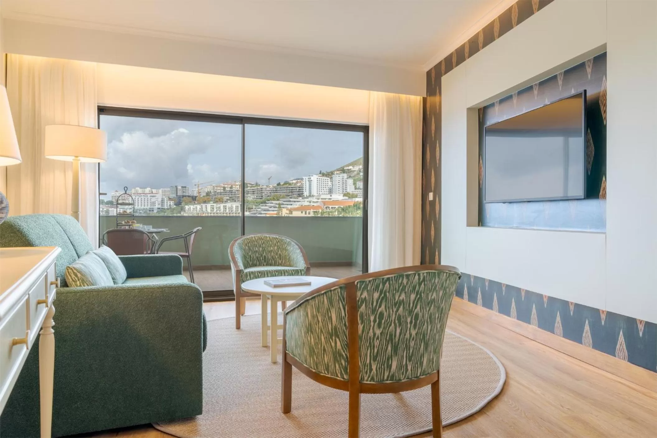 Living room in Pestana Vila Lido Madeira Ocean Hotel