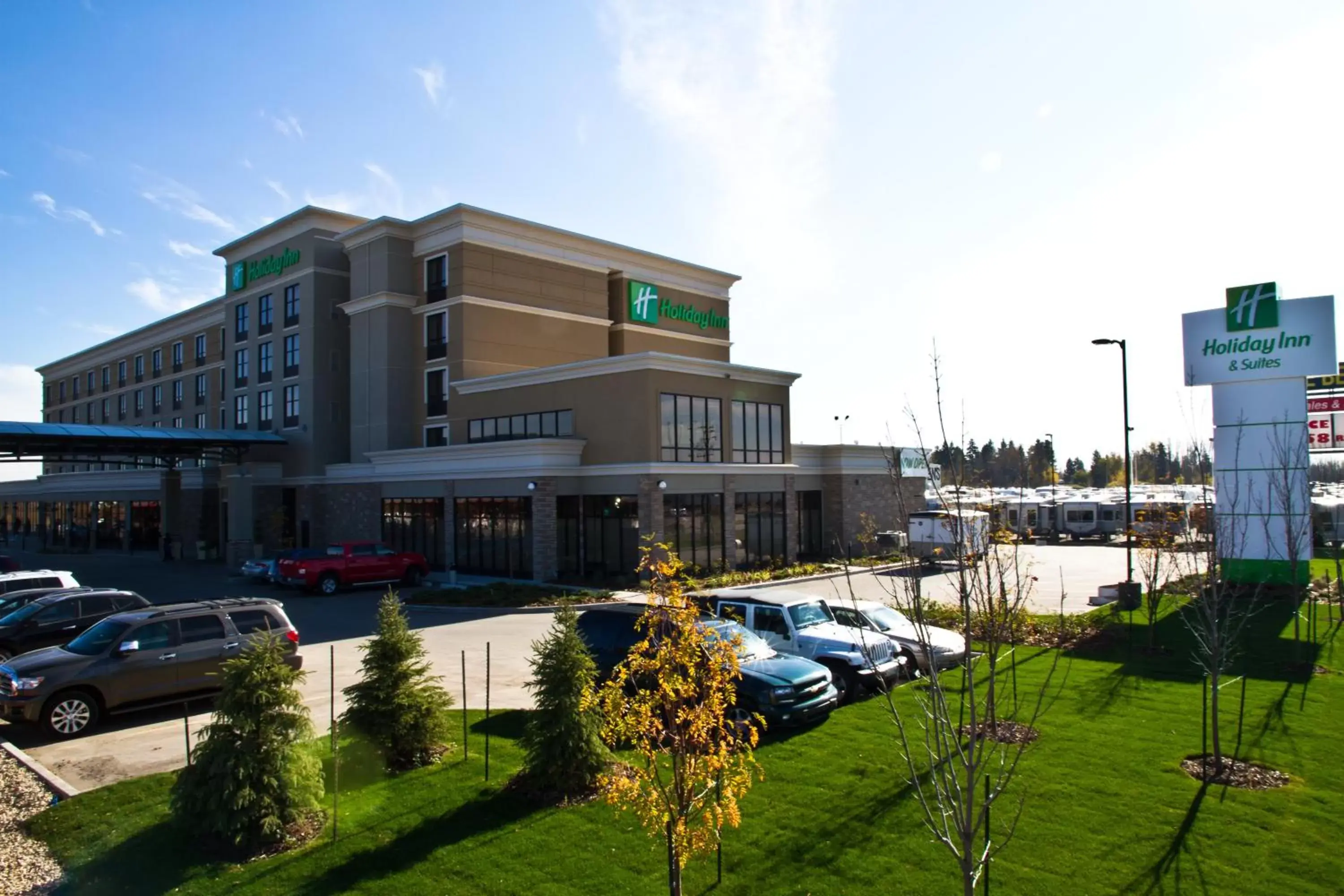 Property Building in Holiday Inn Hotel & Suites Red Deer, an IHG Hotel