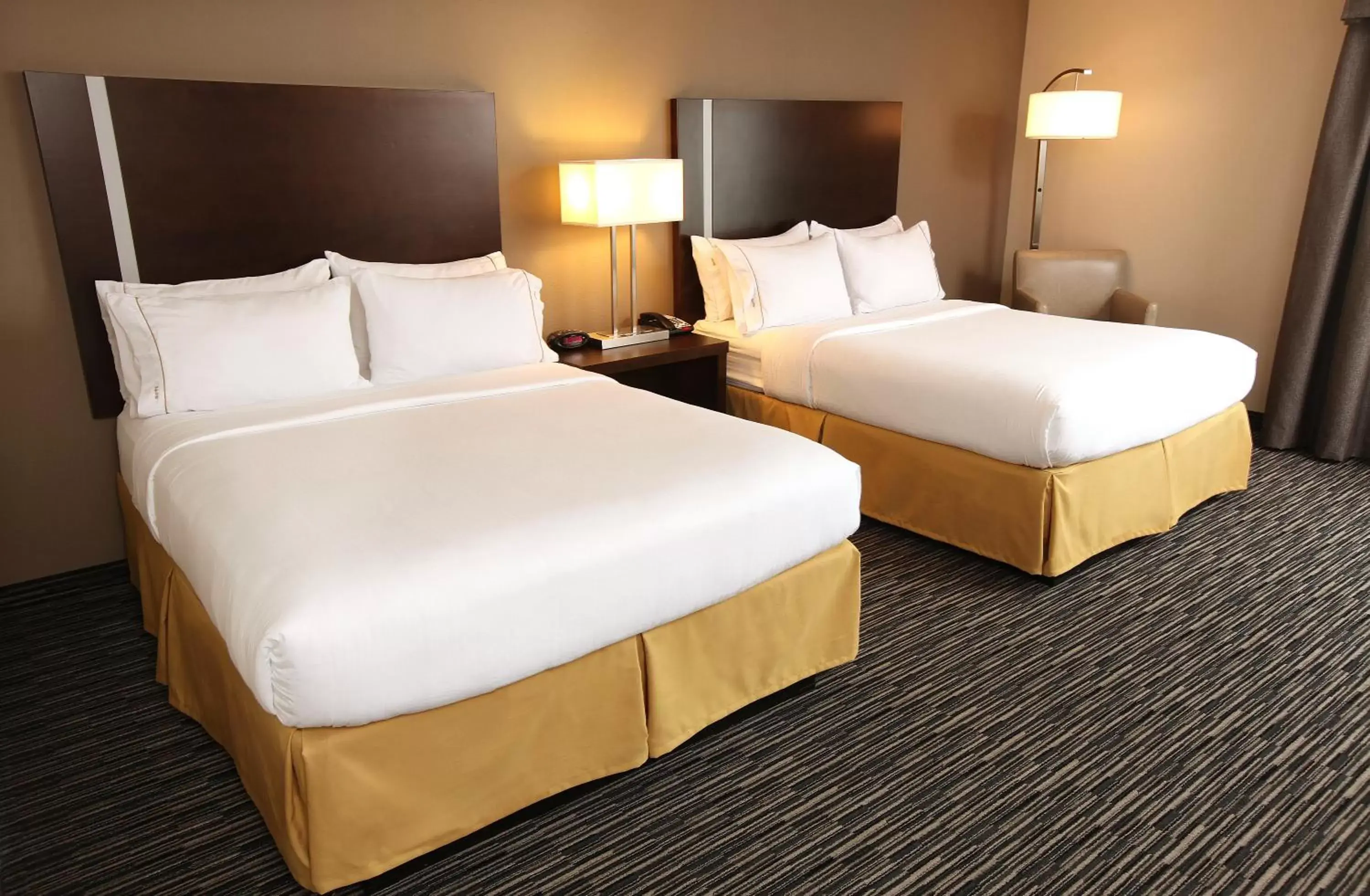 Photo of the whole room, Bed in Holiday Inn Express & Suites Omaha South Ralston Arena, an IHG Hotel