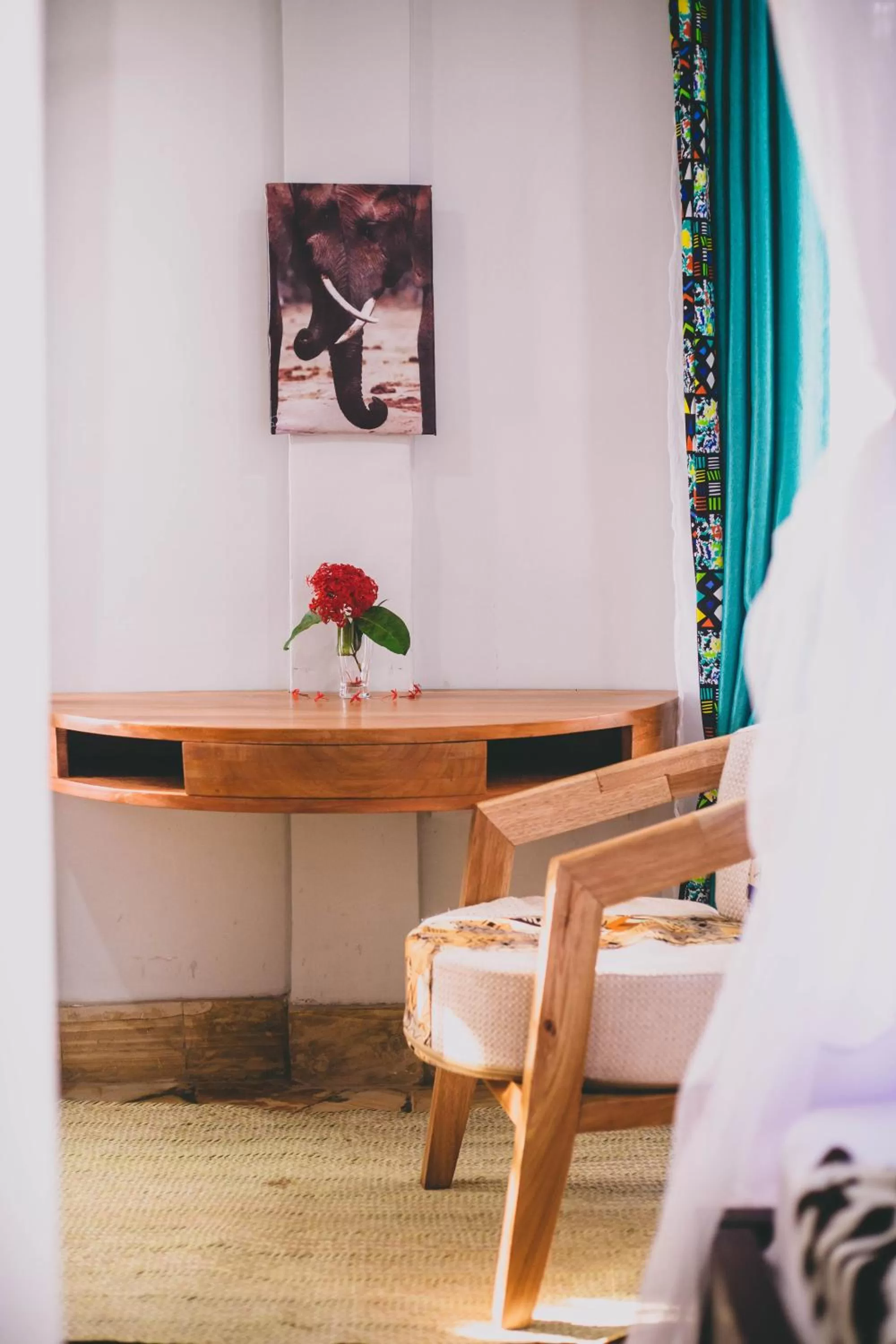 Seating area in Kilimanjaro Scenic Homestay