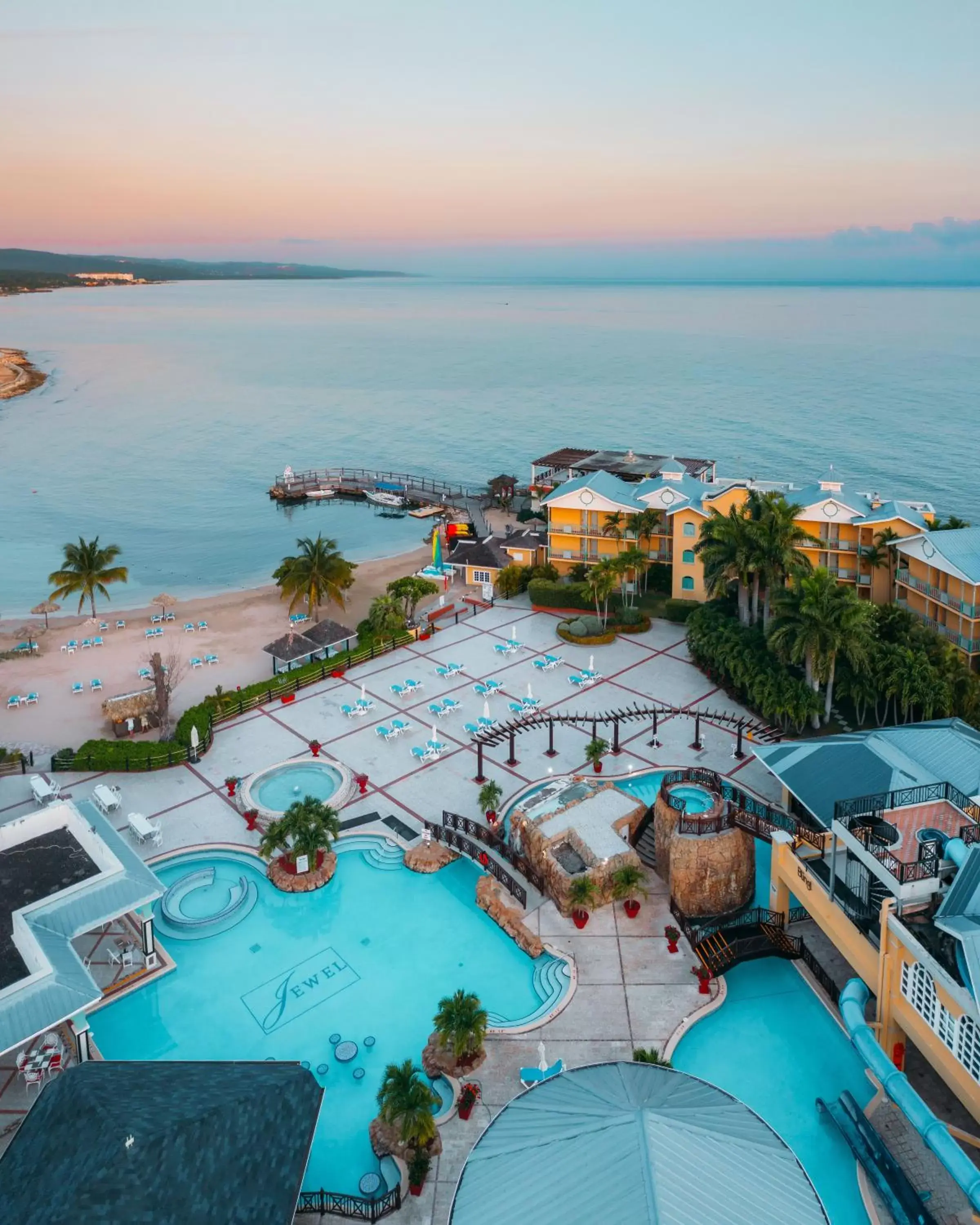 Bird's eye view, Pool View in Jewel Paradise Cove Adult Beach Resort & Spa